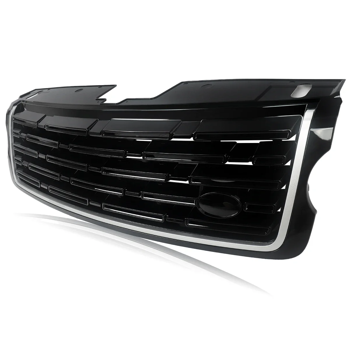 SAIQINGSP Gloss Black 2023 Style Fit Range Rover 2013-2017 Front Grille ABS Plastic Car Accessories Tools