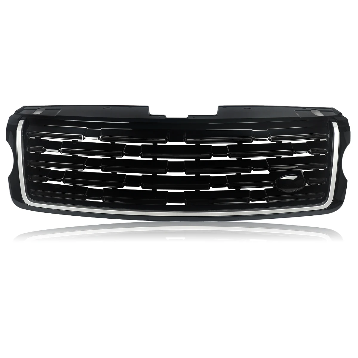SAIQINGSP Gloss Black 2023 Style Fit Range Rover 2013-2017 Front Grille ABS Plastic Car Accessories Tools