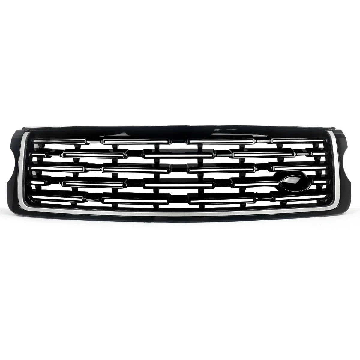 SAIQINGSP Gloss Black 2023 Style Fit Range Rover 2013-2017 Front Grille ABS Plastic Car Accessories Tools