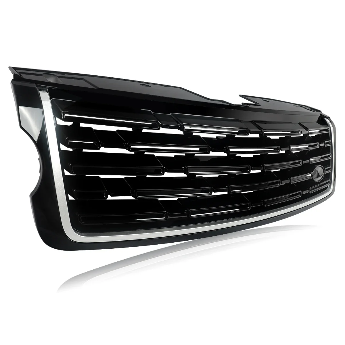 SAIQINGSP Gloss Black 2023 Style Fit Range Rover 2013-2017 Front Grille ABS Plastic Car Accessories Tools