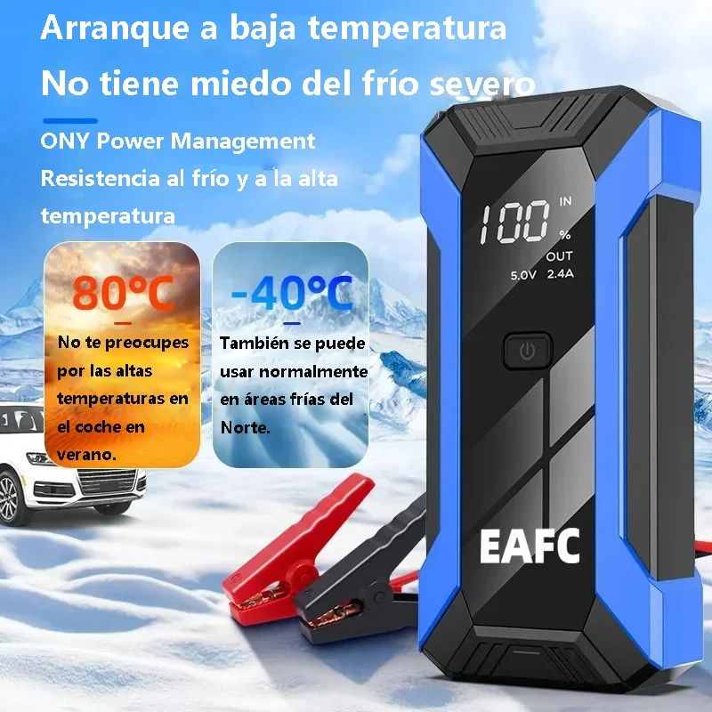 Portable Power Bank Car Jump Starter 600A / 1200A / 2000A Car Battery Booster 12V Car Starting Device Car Emergency Booster