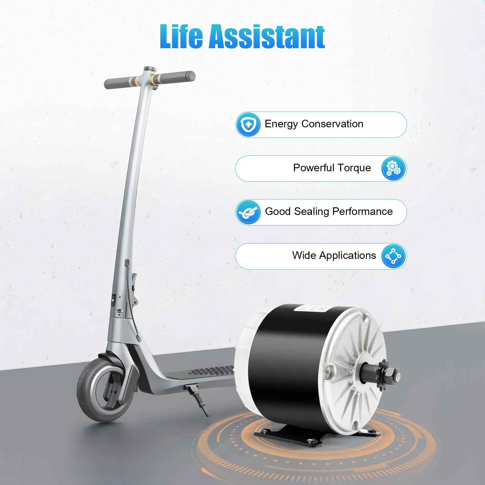DC 24V/36V Permanent Magnet motor Generator 350W Generator Motor Electric Motor DC Motor for engine kits, wind turbine