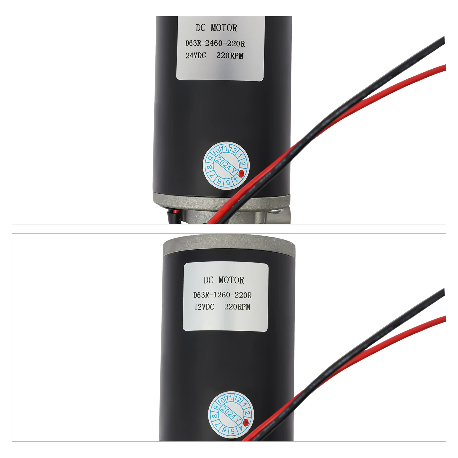 60W DC 12V/24V Geared Motors Reduction Gear Motor 220RPM Speed Controller