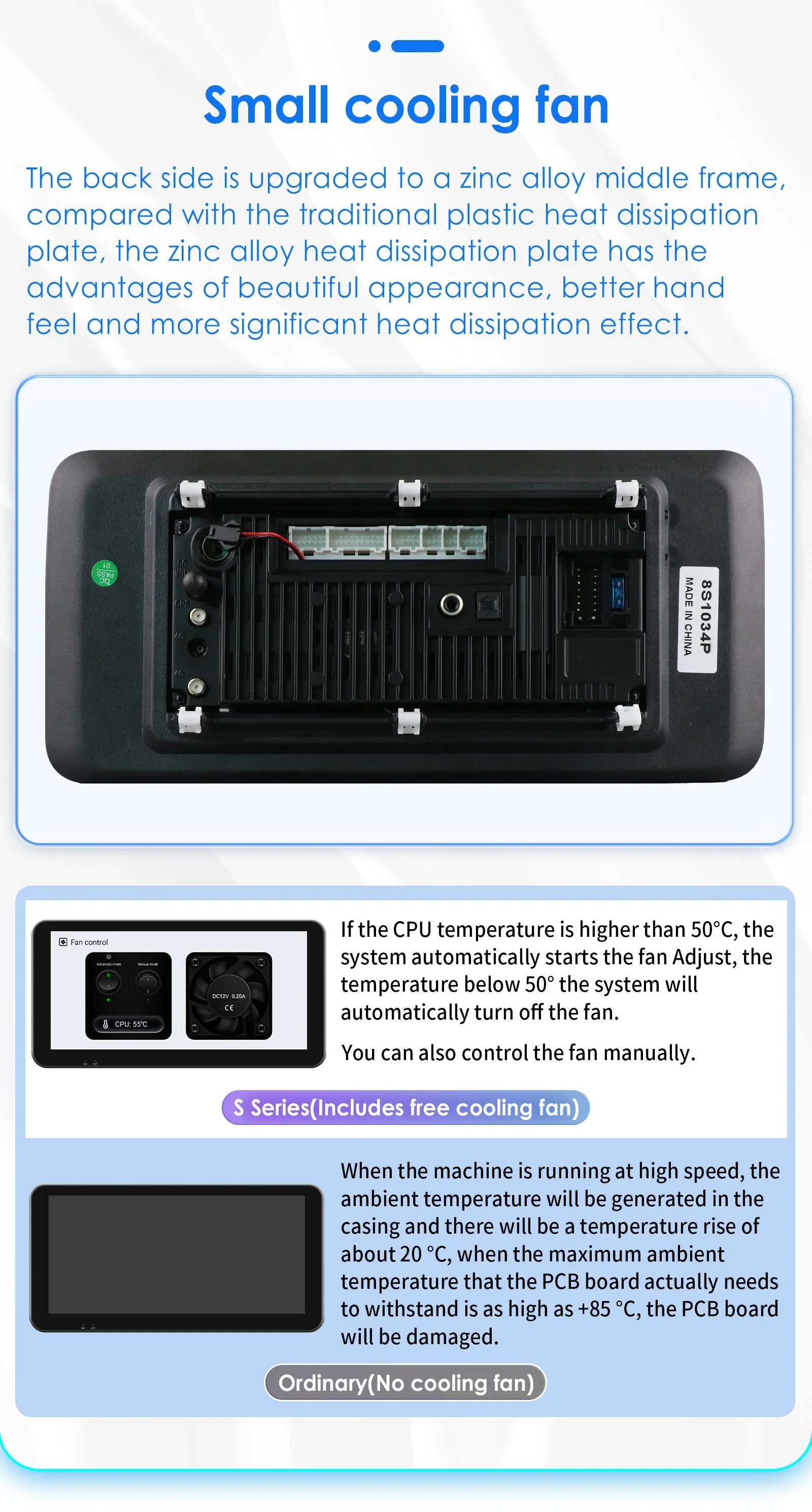 10.34" Hizpo Android Auto Car Radio for Volkswagen VW Golf Touran Passat Polo Jetta Sharan Caddy Skoda Octavia Seat Carplay Navi