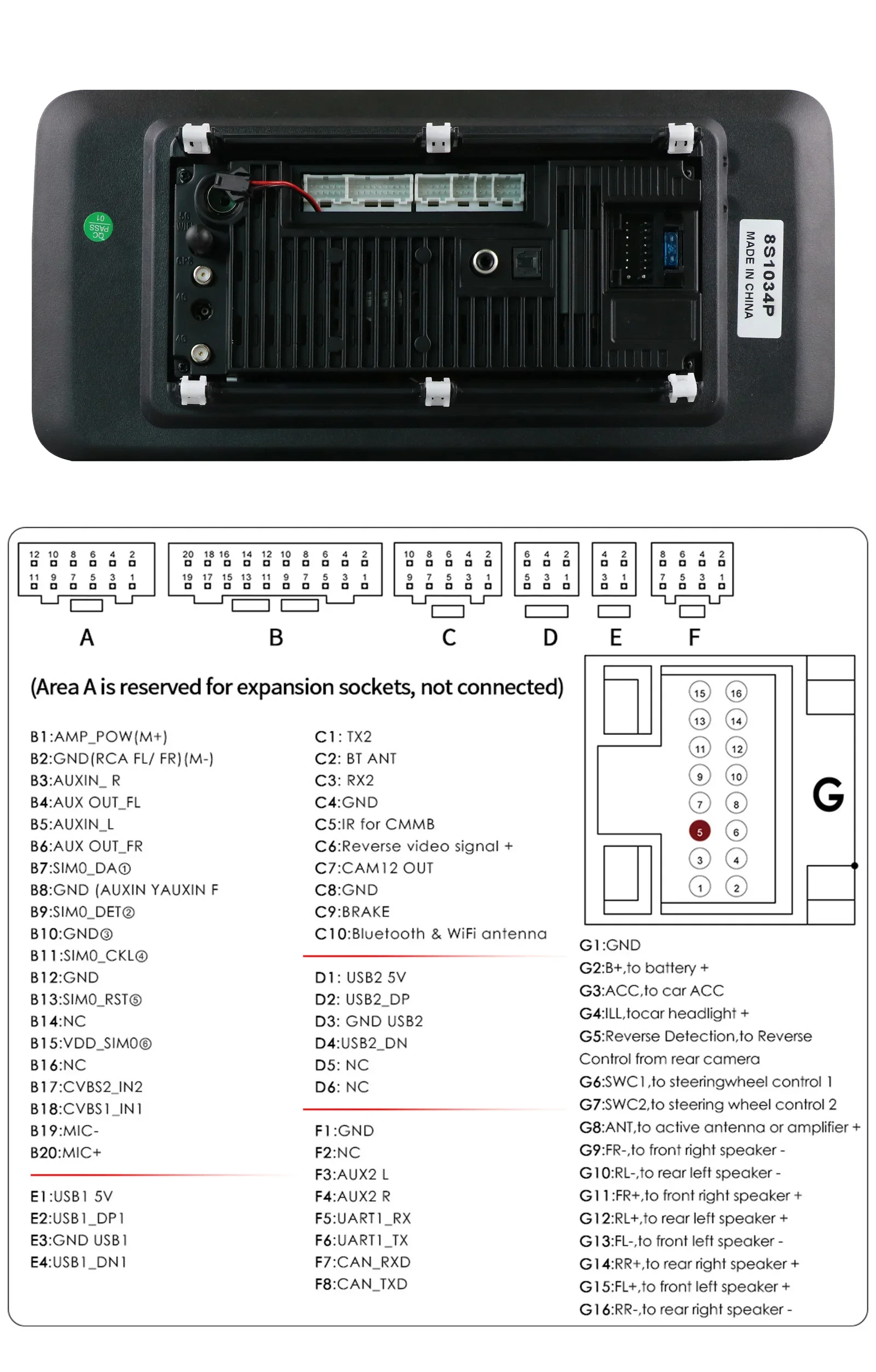 10.34" Hizpo Android Auto Car Radio for Volkswagen VW Golf Touran Passat Polo Jetta Sharan Caddy Skoda Octavia Seat Carplay Navi