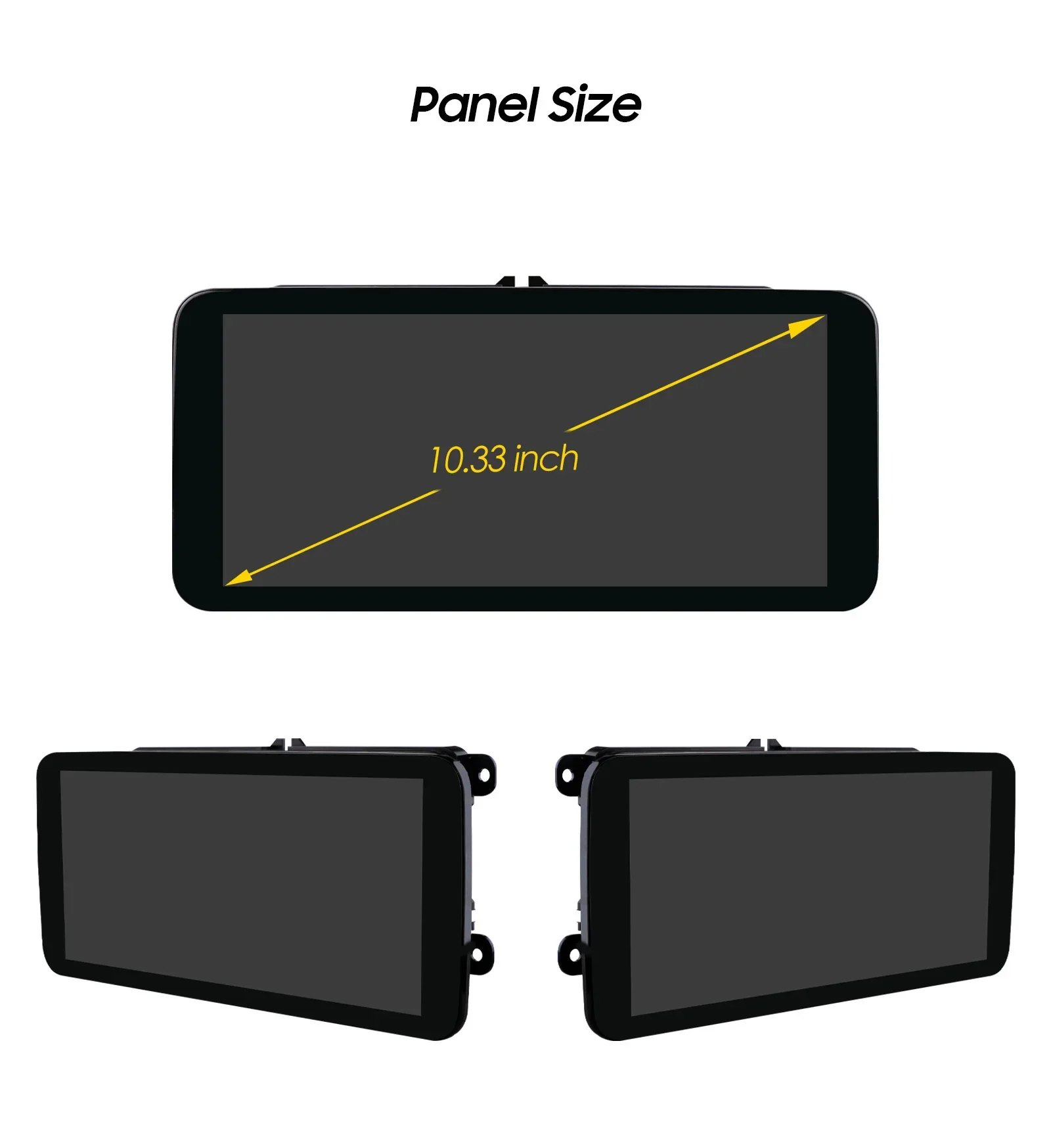 10.34" Hizpo Android Auto Car Radio for Volkswagen VW Golf Touran Passat Polo Jetta Sharan Caddy Skoda Octavia Seat Carplay Navi