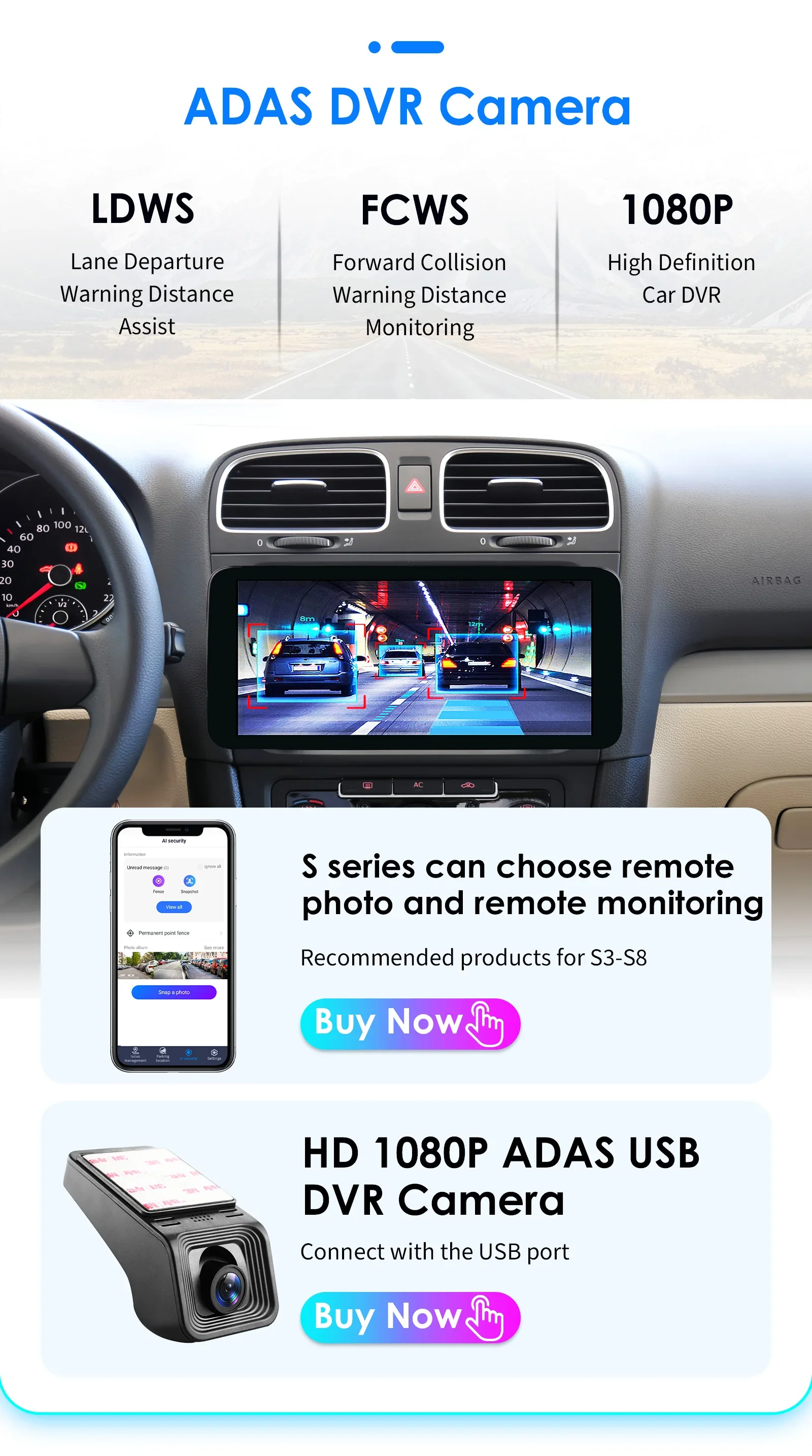 10.34" Hizpo Android Auto Car Radio for Volkswagen VW Golf Touran Passat Polo Jetta Sharan Caddy Skoda Octavia Seat Carplay Navi