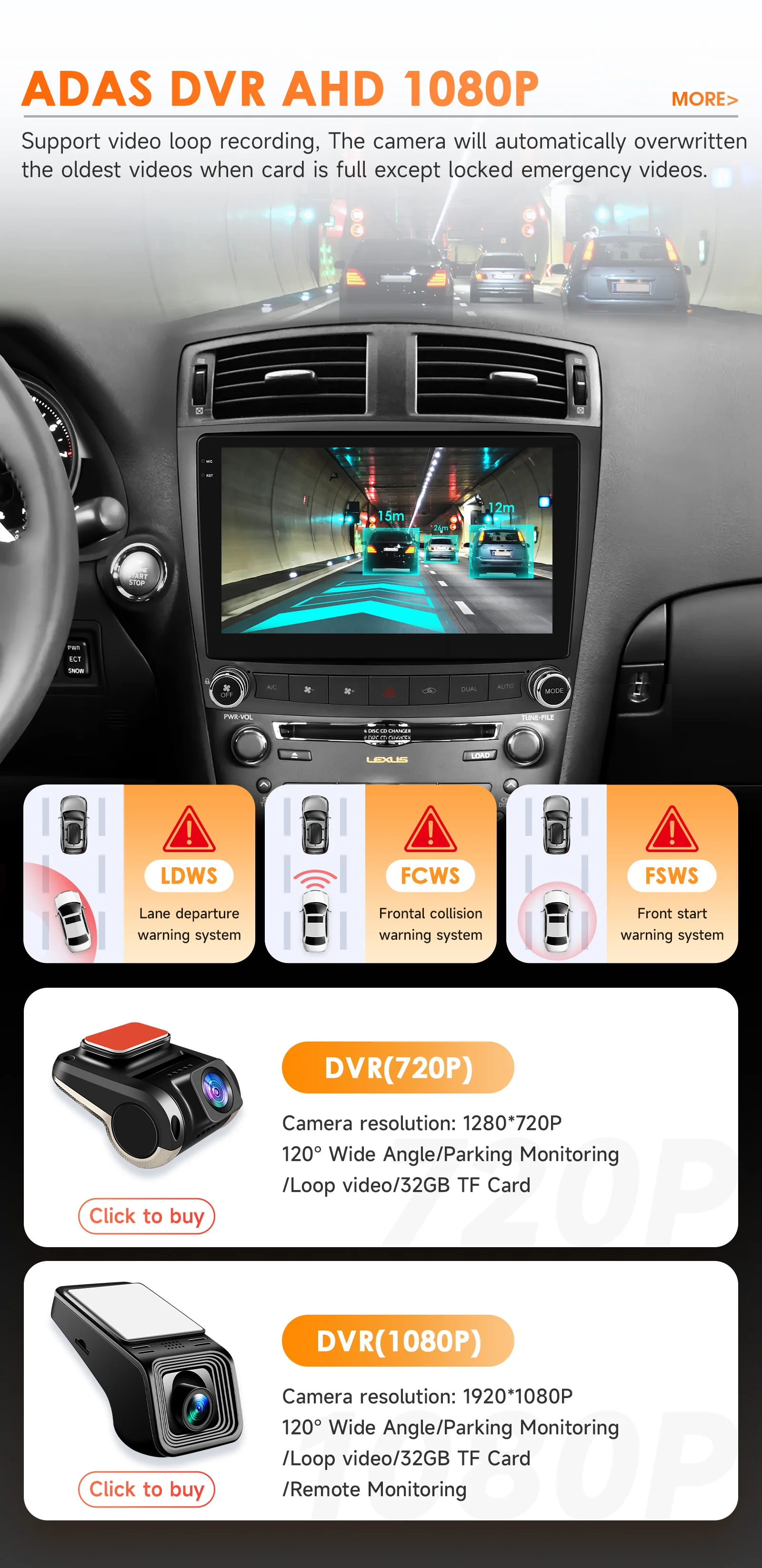 10.1" Hizpo 2Din Android Auto CarPlay Radio for Lexus IS200 250 300 350 2006 - 2012 Snapdragon 6115 4G BT RDS DSP GPS SWC 360CAM