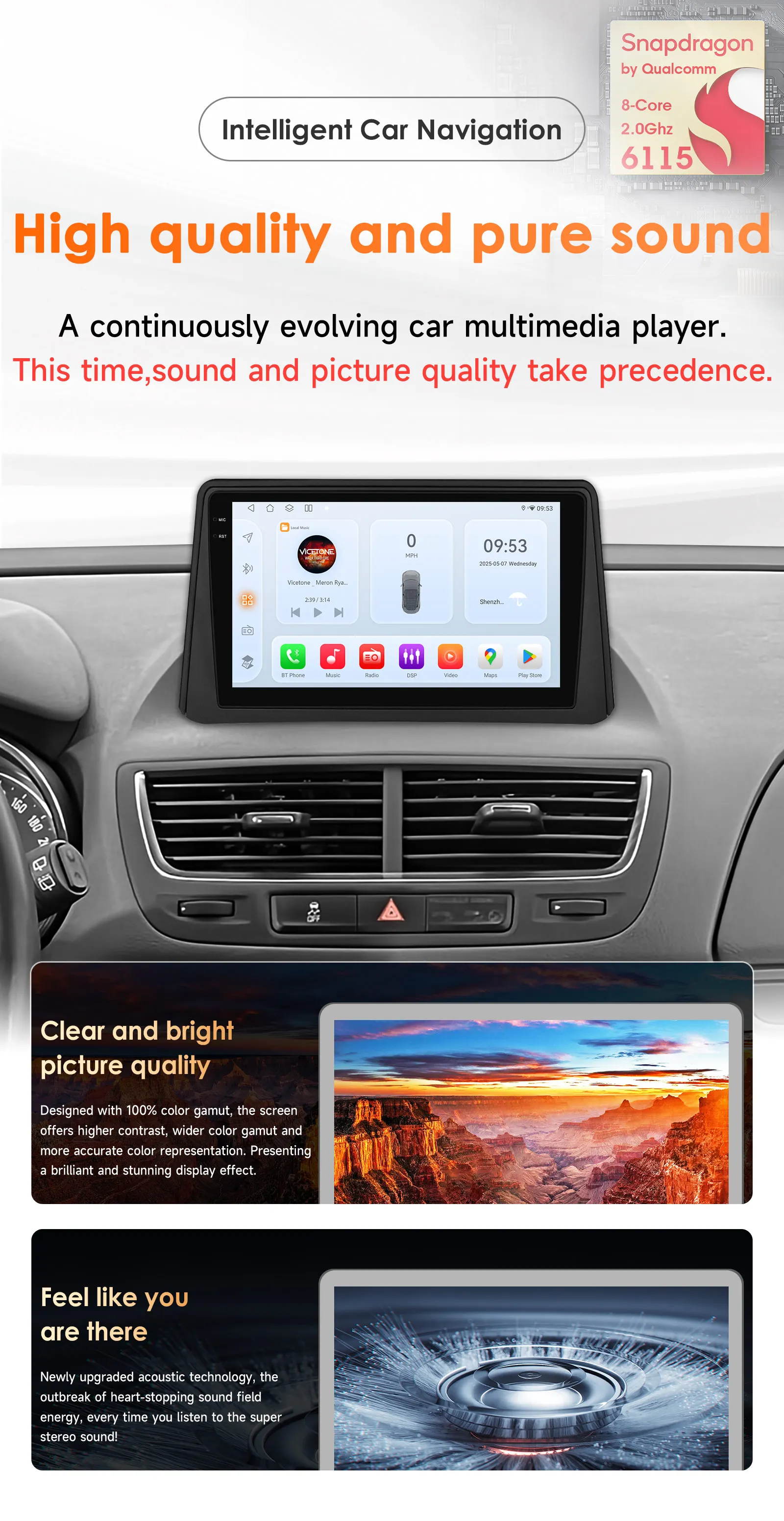 Hizpo 9' Stereo For Opel Mokka 1 2012-2016 Multimedia Player GPS Navi Stereo 2din 4G Carplay Android Head Unit WIFI RDS DSP