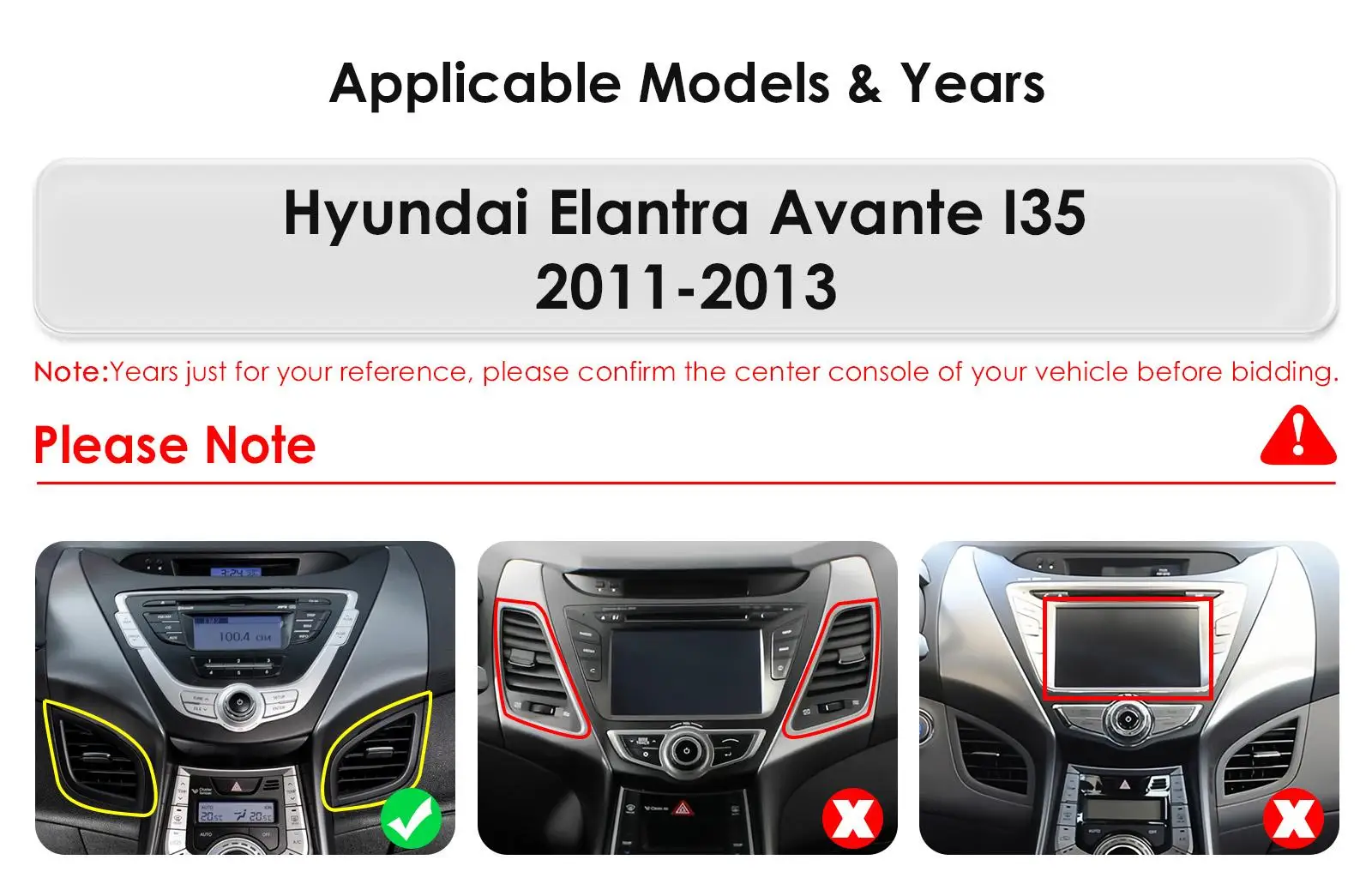 Hizpo 9.7" For Tesla Style For Hyundai Elantra Avante I35 2011-2013 Car Multimedia Player 2din GPS Navigaion CarPlay Android 13
