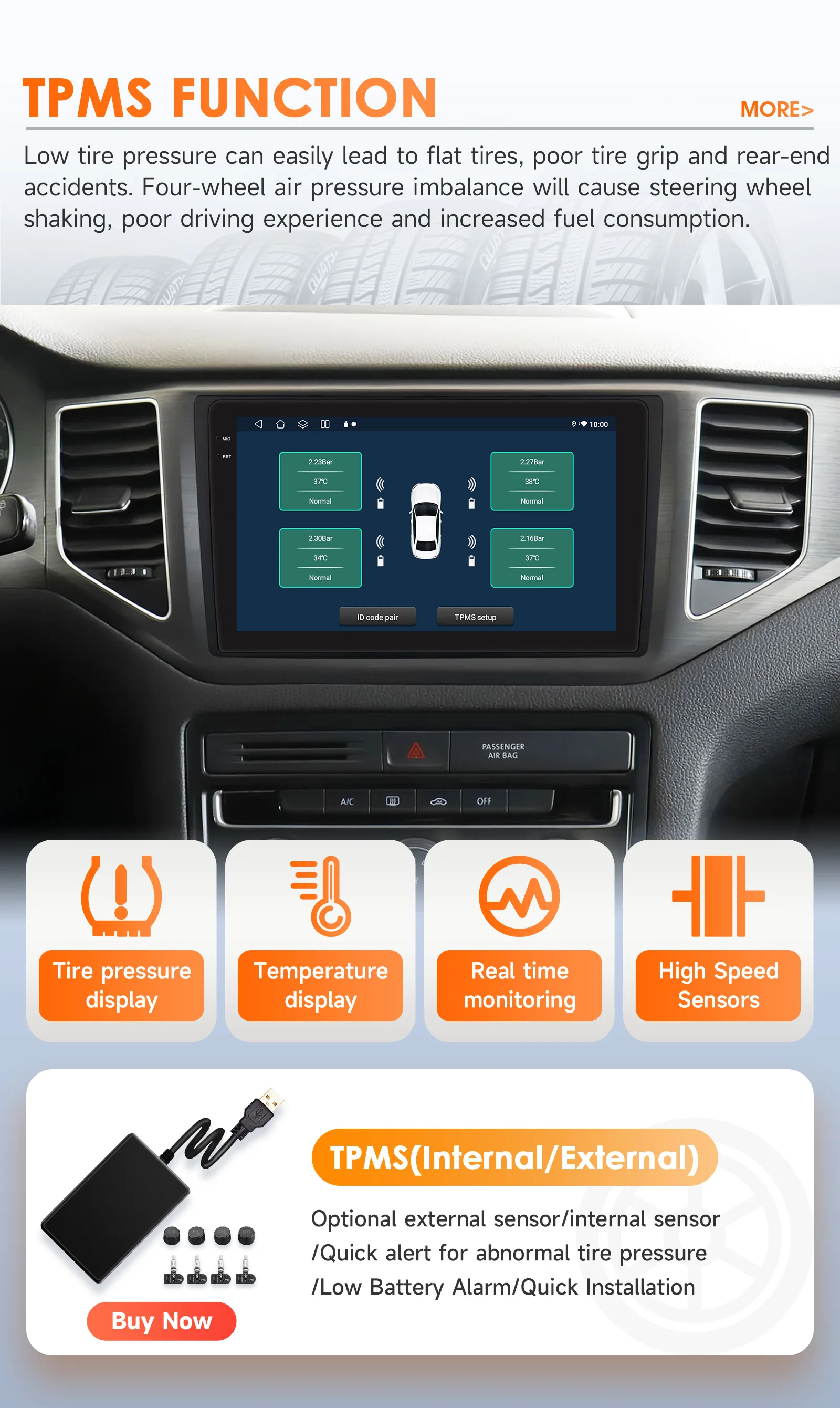 Hizpo Android Auto Radio for VW Volkswagen MQB Polo Plus/T-Cross/Zoals T-Kruis/T- Roc Carplay 4G Car Multimedia GPS Navigation