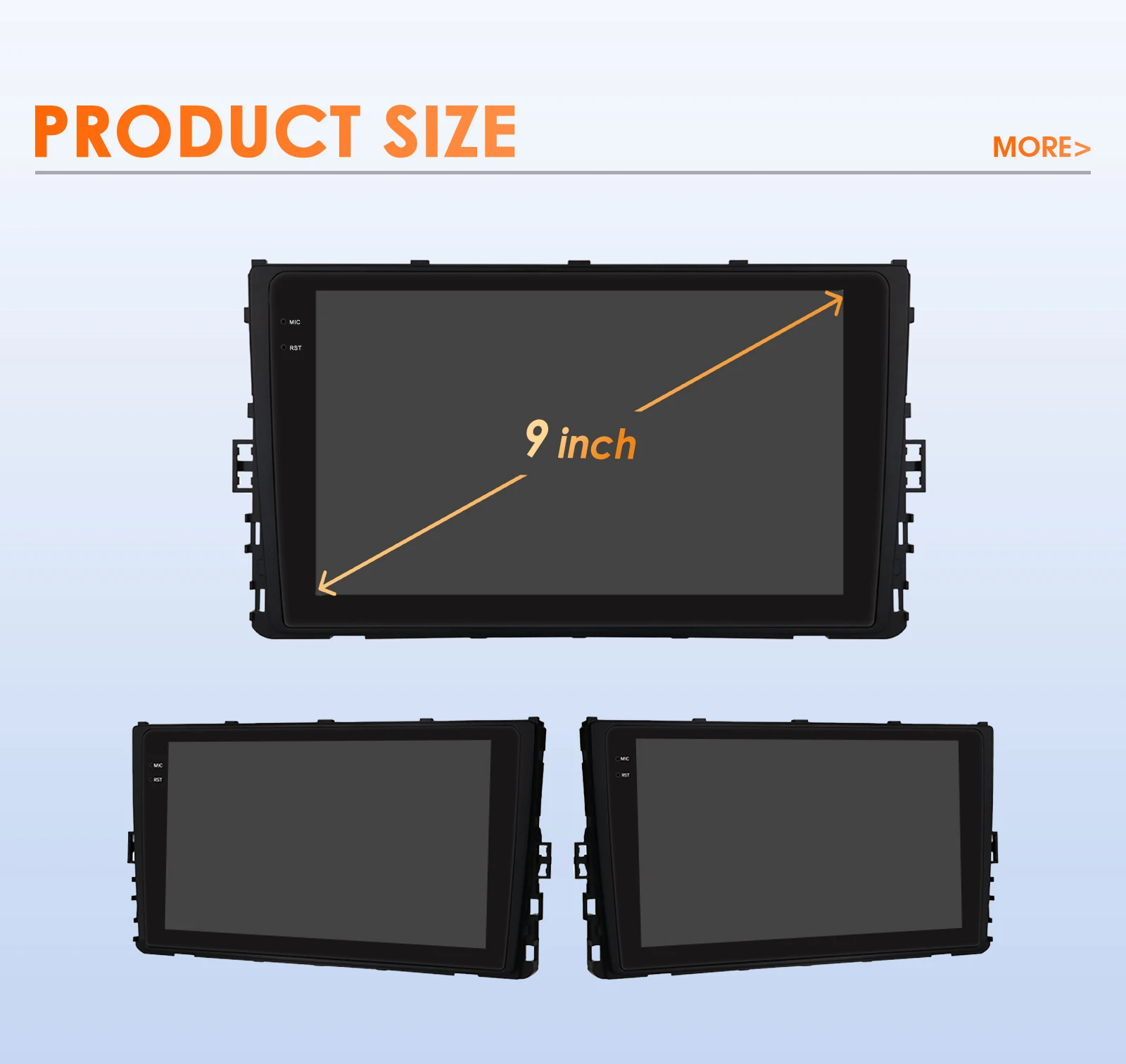 Hizpo Android Auto Radio for VW Volkswagen MQB Polo Plus/T-Cross/Zoals T-Kruis/T- Roc Carplay 4G Car Multimedia GPS Navigation