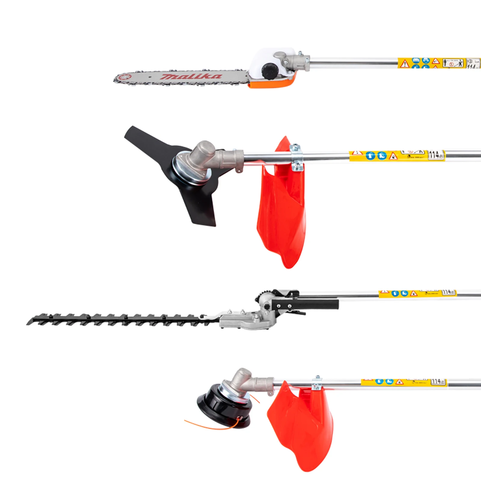 52cc Engine Gas Power Hedge Trimmer Good Heat Dissipation Removable Design hedge Trimmer for Forest Firefighting Garden Yard
