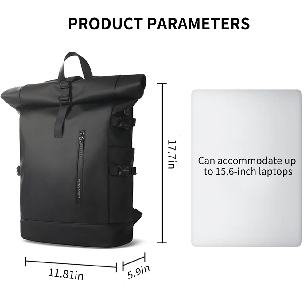 15.6inch Urban Men Business Backpack Fashion Rucksack High Quality Bagpack Large Capacity Multifunction Laptop Backpacks Schoolb