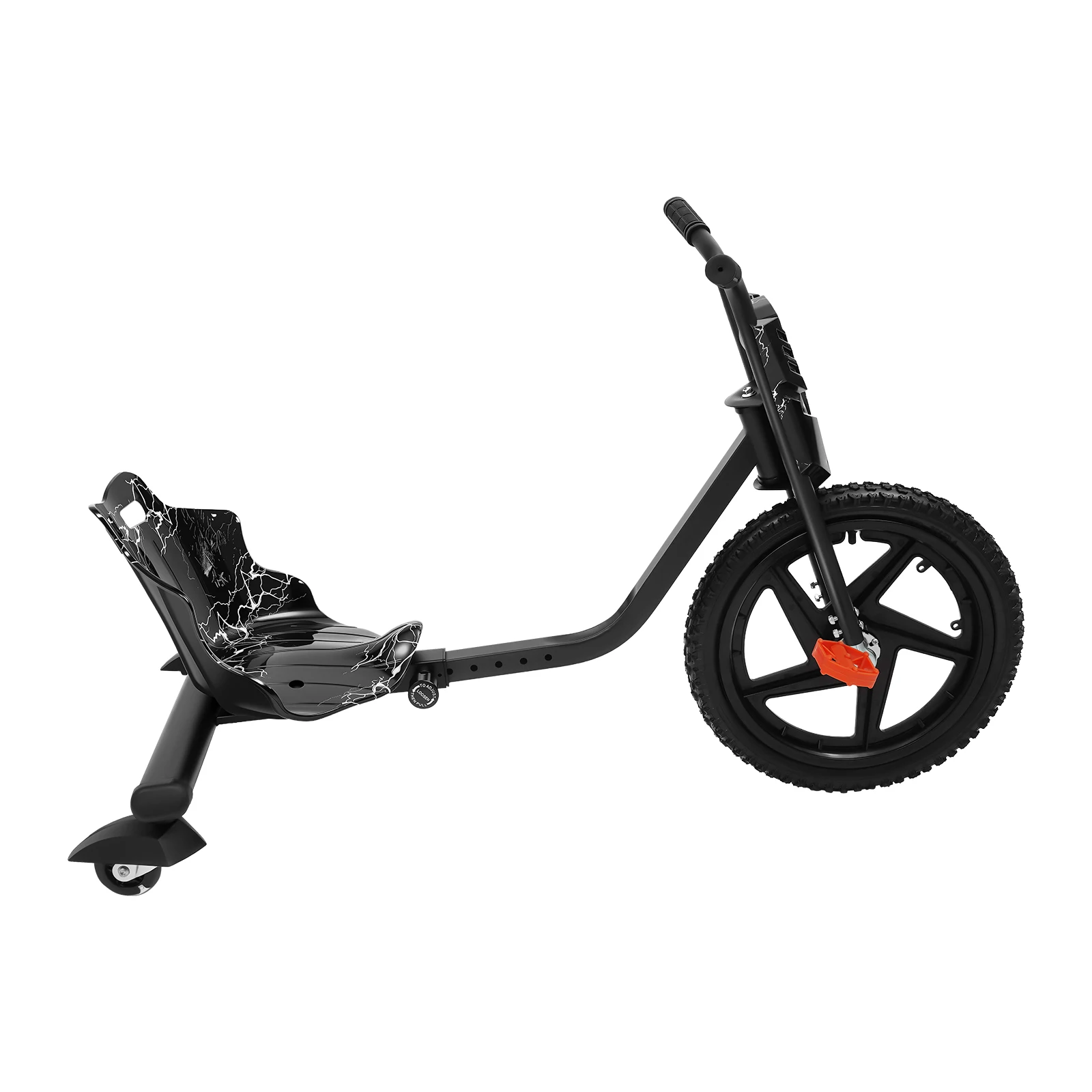 Children’s Tricycle Pedal Tricycle Unpowered Drift Kart Balance Car Drifting Scooter Drifter for 6 years
