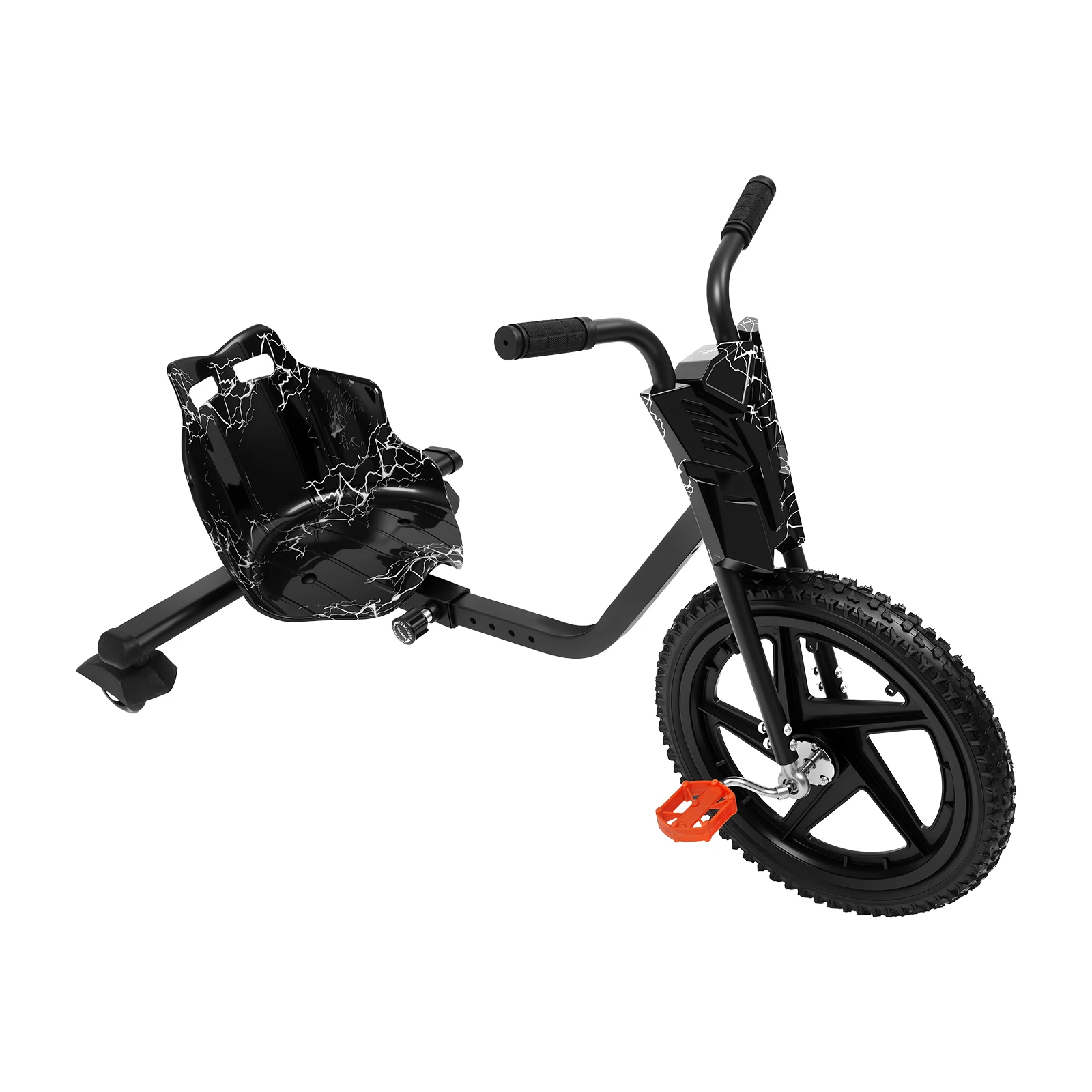 Children’s Tricycle Pedal Tricycle Unpowered Drift Kart Balance Car Drifting Scooter Drifter for 6 years