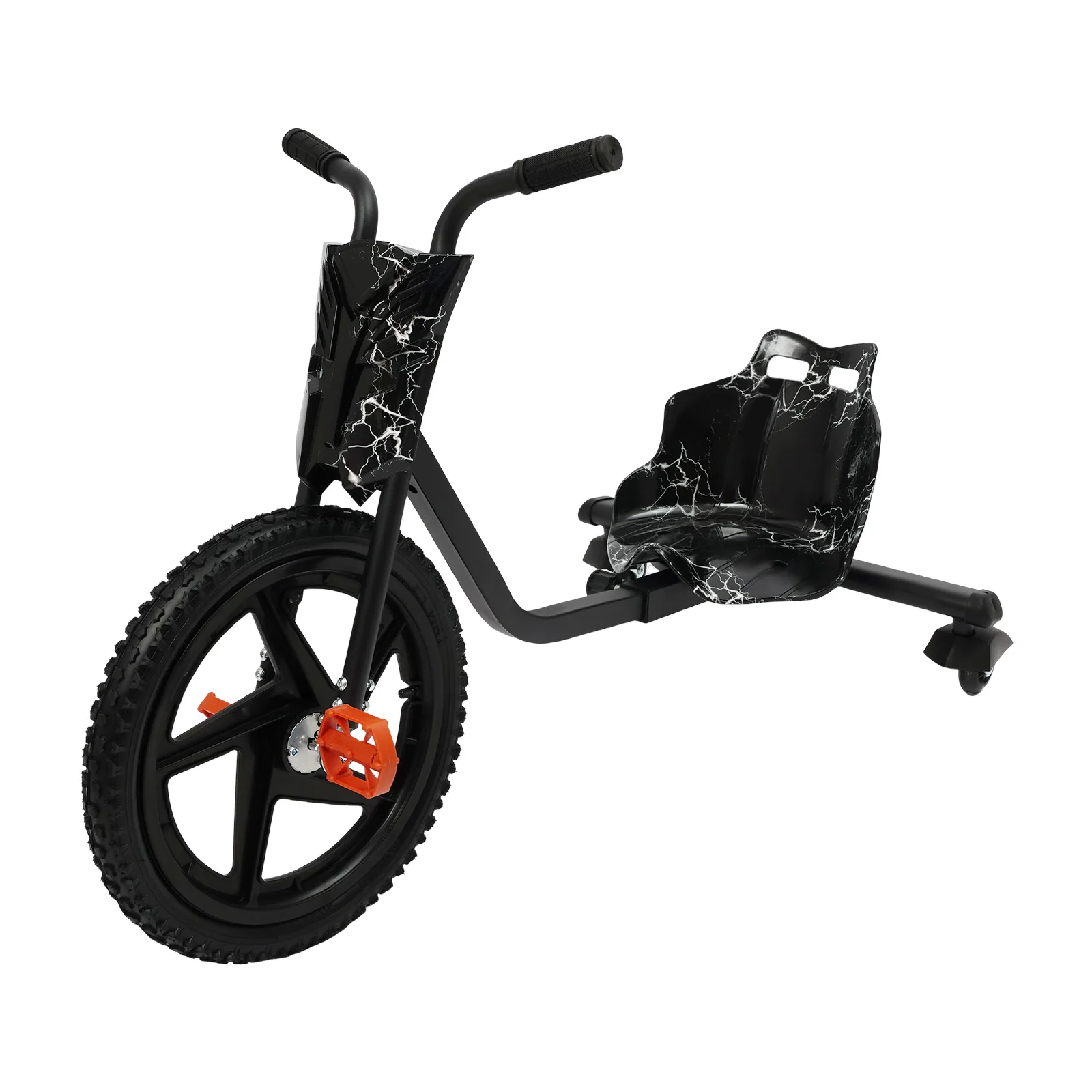 Children’s Tricycle Pedal Tricycle Unpowered Drift Kart Balance Car Drifting Scooter Drifter for 6 years