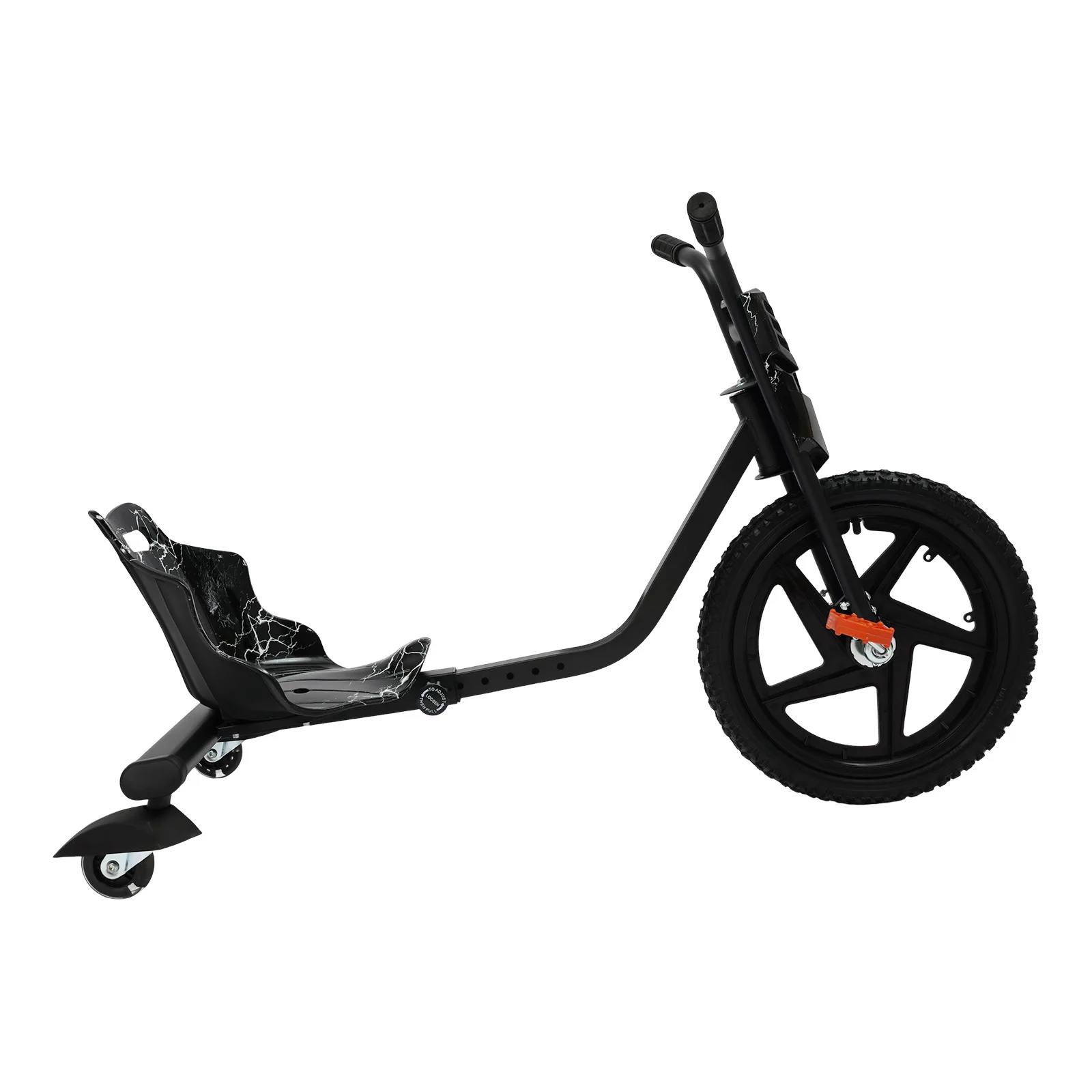 Children’s Tricycle Pedal Tricycle Unpowered Drift Kart Balance Car Drifting Scooter Drifter for 6 years