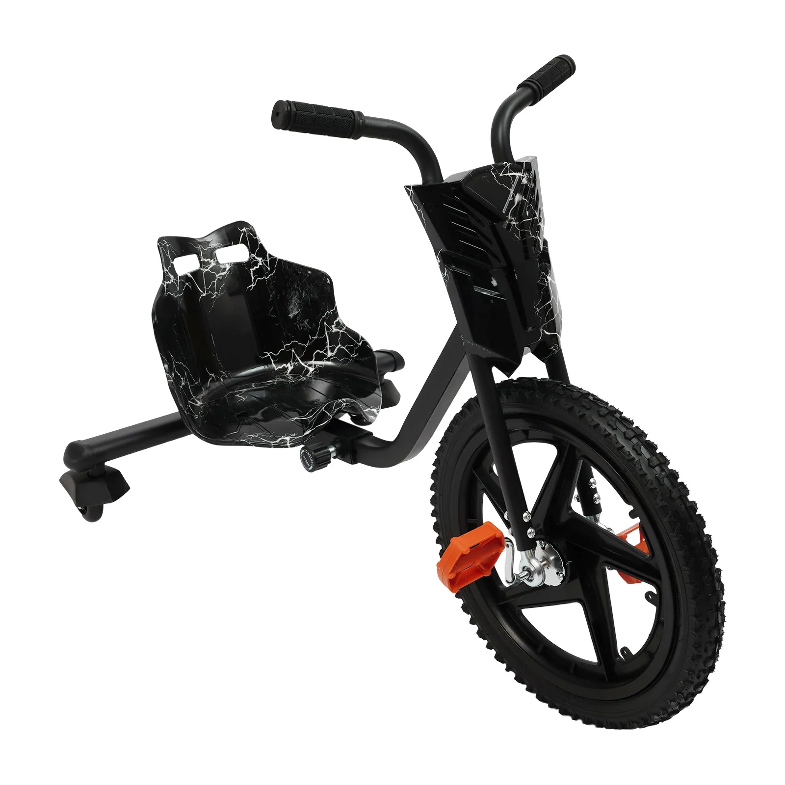 Children’s Tricycle Pedal Tricycle Unpowered Drift Kart Balance Car Drifting Scooter Drifter for 6 years