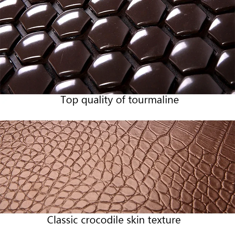 Natural Tourmaline Germanium Stone Mattress Massage Heating Pad Far-Infrared Thermal Stone Therapy 190x80cm Relieve Back Pain