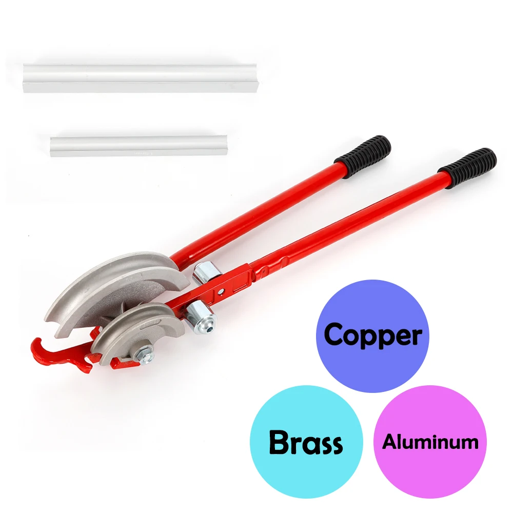 15mm/22mm Manual Pipe Bender Copper Pipe Bending Machine Professional Heavy Plumbing Tool Copper Bending Bar