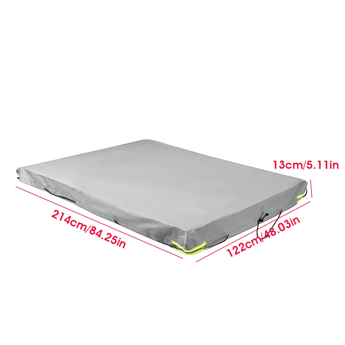 Blue/Grey 220x125x13cm 420D Camper Trailer Tent Cover Waterproof Windproof Dust-proof For Camping Car Van