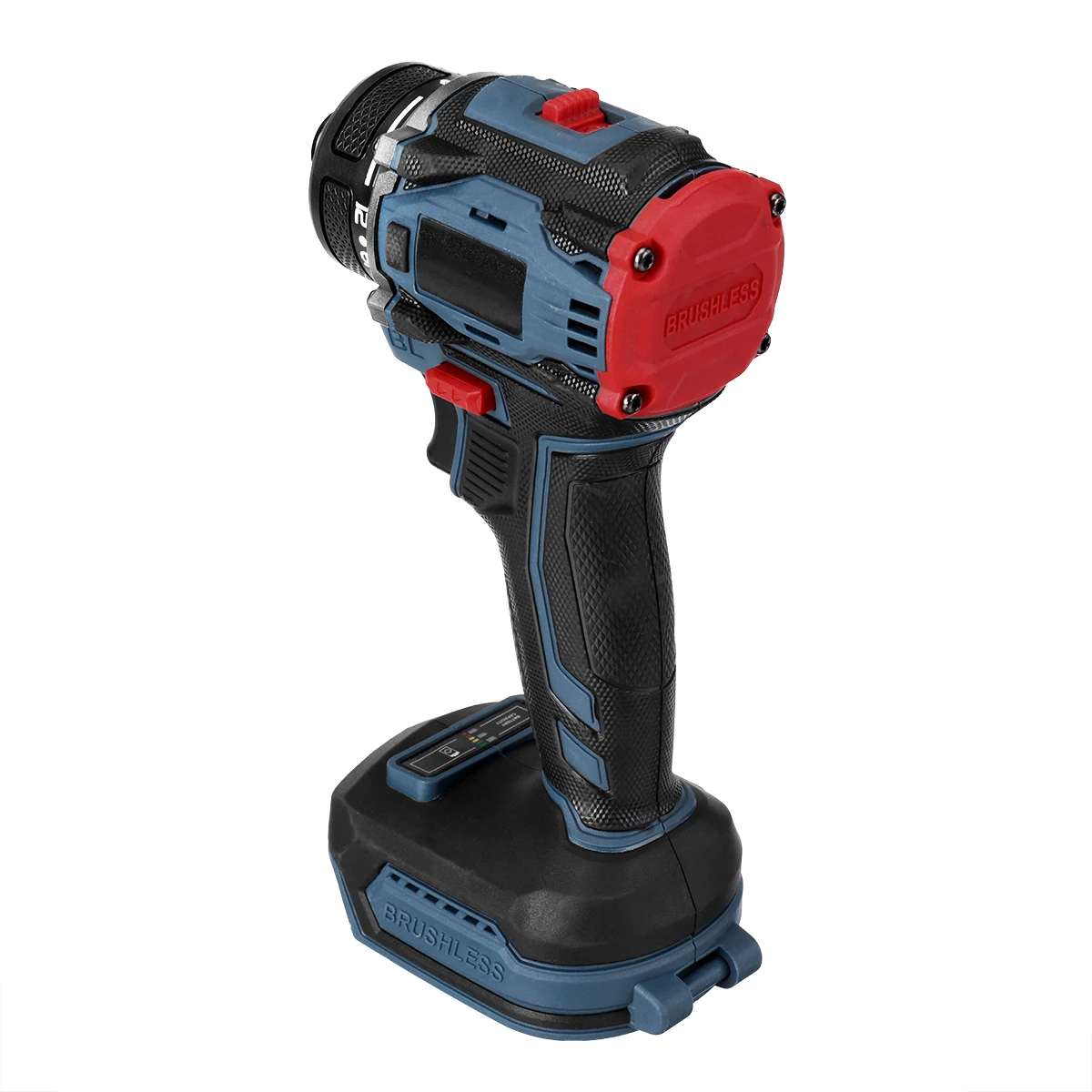 1/4inch 4000rpm Brushless Electric Screwdriver 21+1 Gear Two Speed Cordless Electric Drill Tool For 18v Battery
