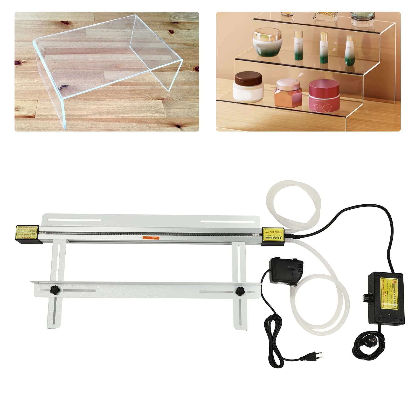 1000W Acrylic Heat Bending Machine with Adjustable Bracket Aluminum Alloy PVC Advertising Light Box Bender 110-240V for Acrylic Plastic PVC Perspex Sheet Bending