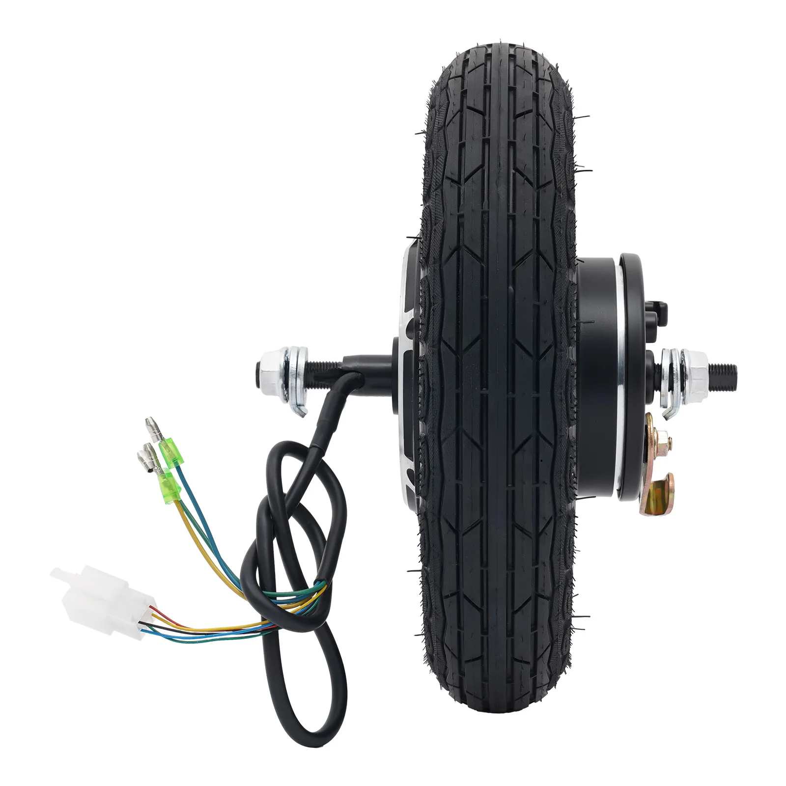 36V 350W Electric Scooter Motor Wheel Brushless Hub Replacement IP54 Waterproof 220lbs Load 600r/min for Electric Bicycle Wheelchairs Electric Motorbikes