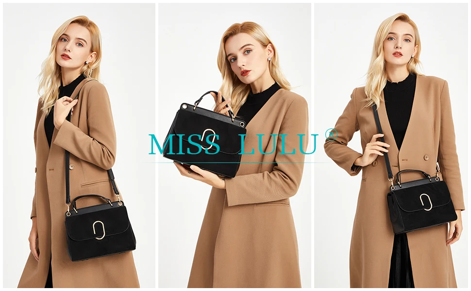 Miss Lulu Small Handbag WOMEN'S Elegant Shoulder bag shoulder bag Faux Leather Stylish Shopper FOR WOMEN'S