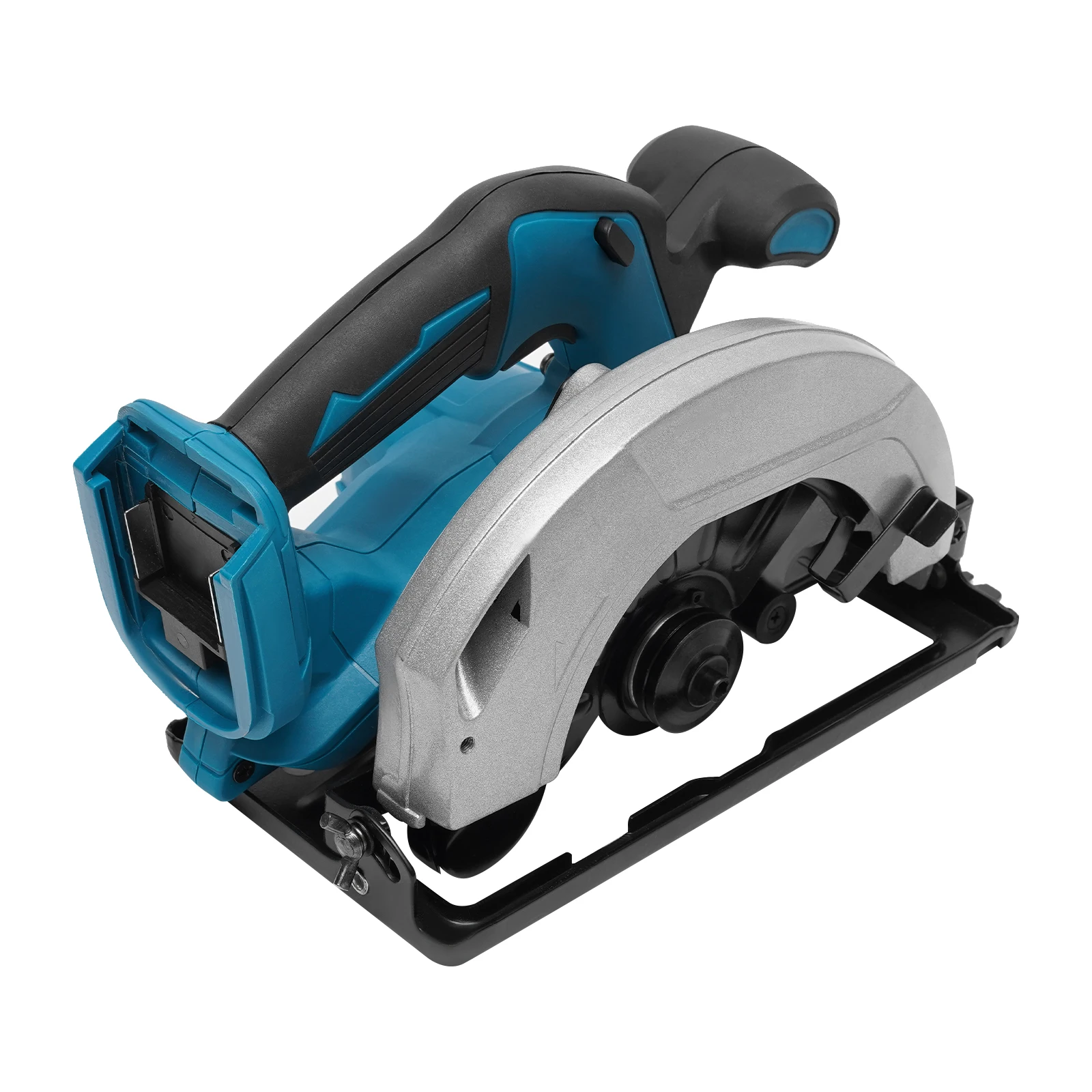 750W Cordless Electric Circular Saw 90mm Saw Blade Adjustable Angle Cutting Woodworking for Small Renovation, Carpentry, DIY