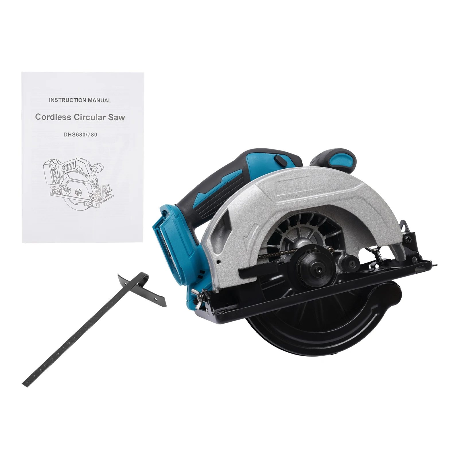750W Cordless Electric Circular Saw 90mm Saw Blade Adjustable Angle Cutting Woodworking for Small Renovation, Carpentry, DIY