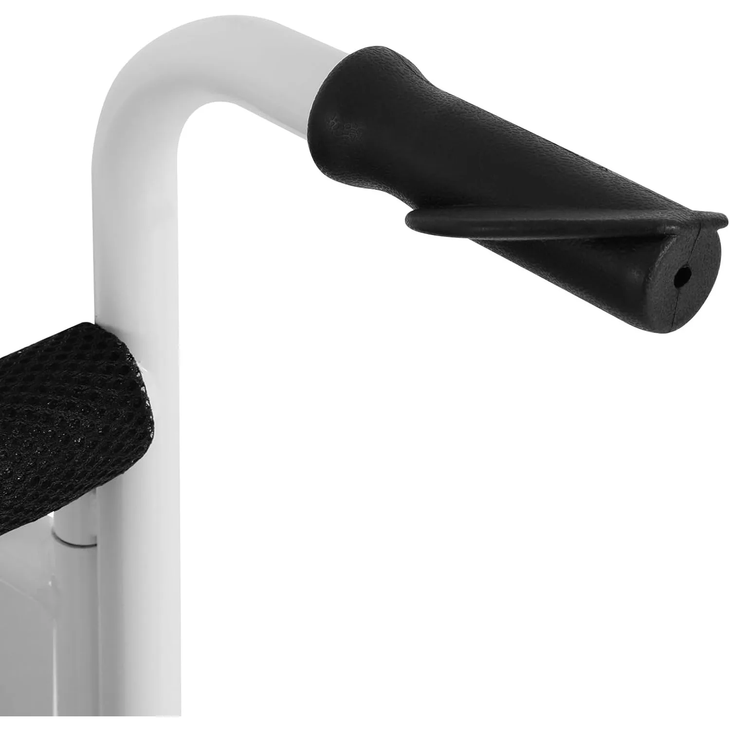 Patient Referral Chair, Shower Wheelchair with Height Adjustment, Toilet Chair with Wheels, 100 Kg, Night Chair