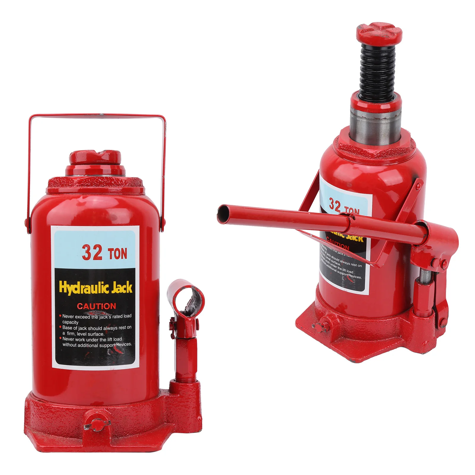 32 Ton Hydraulic Bottle Jack Lifting Automotive Lifter Steel Car Vehicle Repair Tool Hydraulic Bottle Jack Automotive Lifter