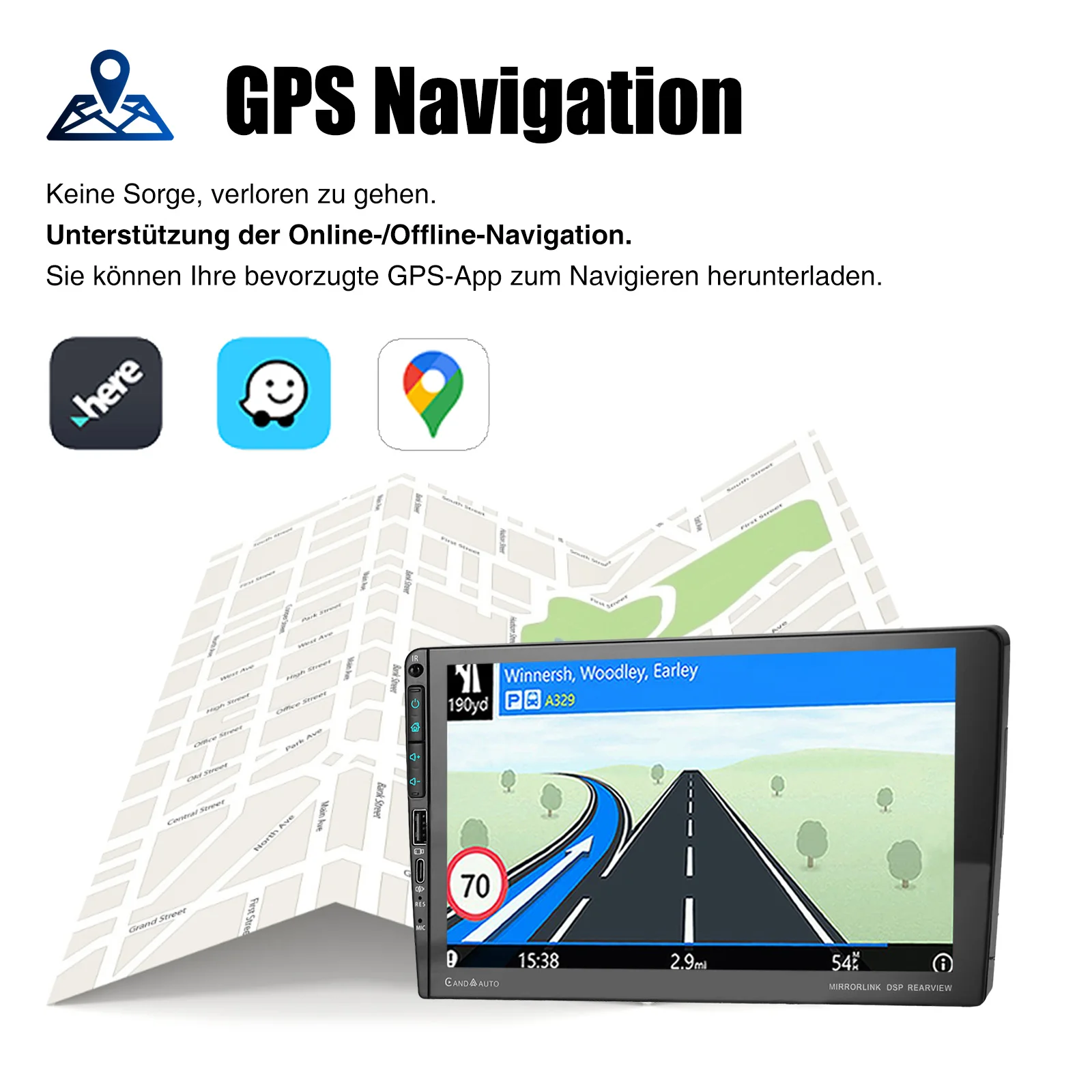 ESSGOO 4+64G Carplay Android Auto Car Radio For BMW 5Series E39 X5 E53 Android 13 9inch GPS NAV RDS BT WiFi With USB Dual Type-C