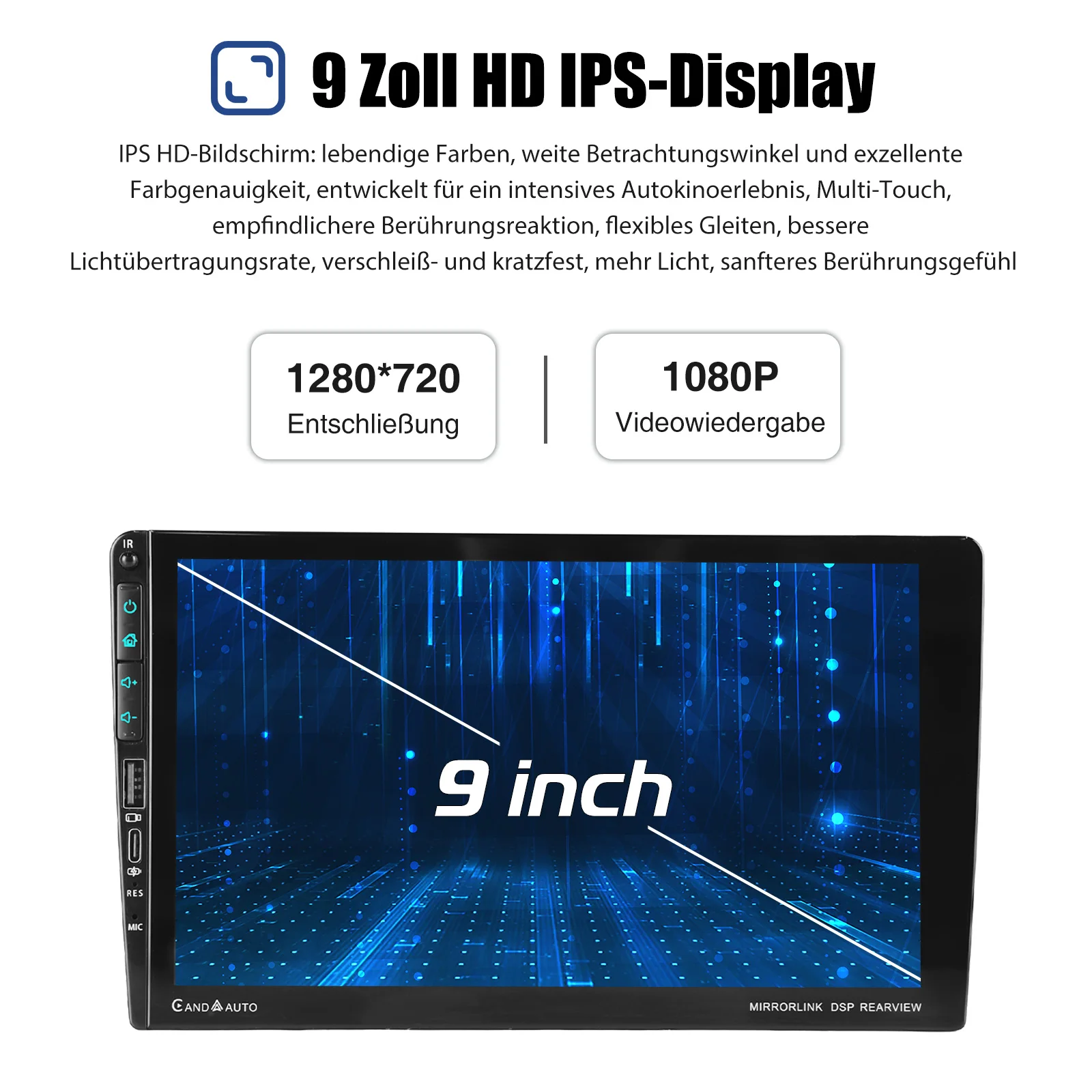 ESSGOO 4+64G Carplay Android Auto Car Radio For BMW 5Series E39 X5 E53 Android 13 9inch GPS NAV RDS BT WiFi With USB Dual Type-C