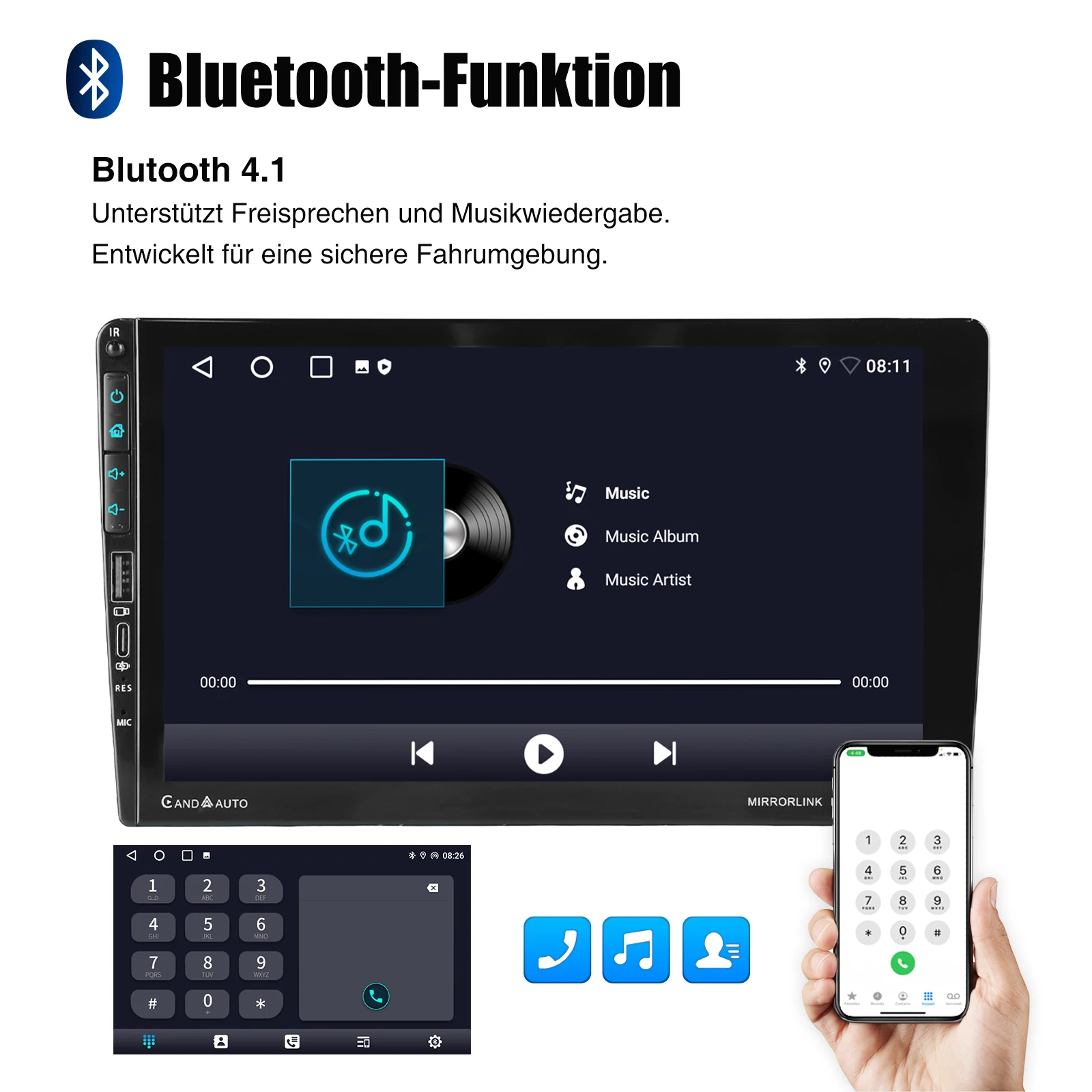 ESSGOO 4+64G Carplay Android Auto Car Radio For BMW 5Series E39 X5 E53 Android 13 9inch GPS NAV RDS BT WiFi With USB Dual Type-C