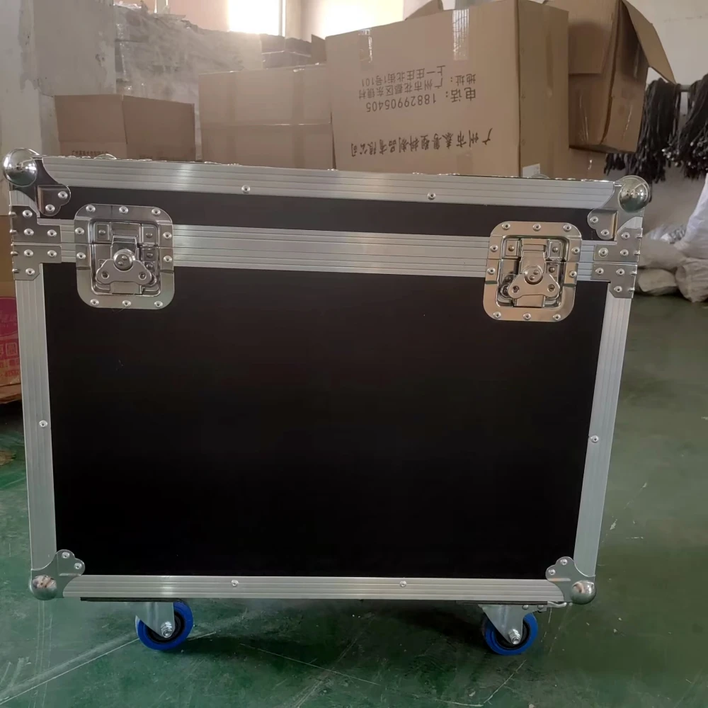 Flight Case Flycase Flightcase Stage Light Shockproof with Wheel for 7x40W Moving Head Light Case Led Light Dj