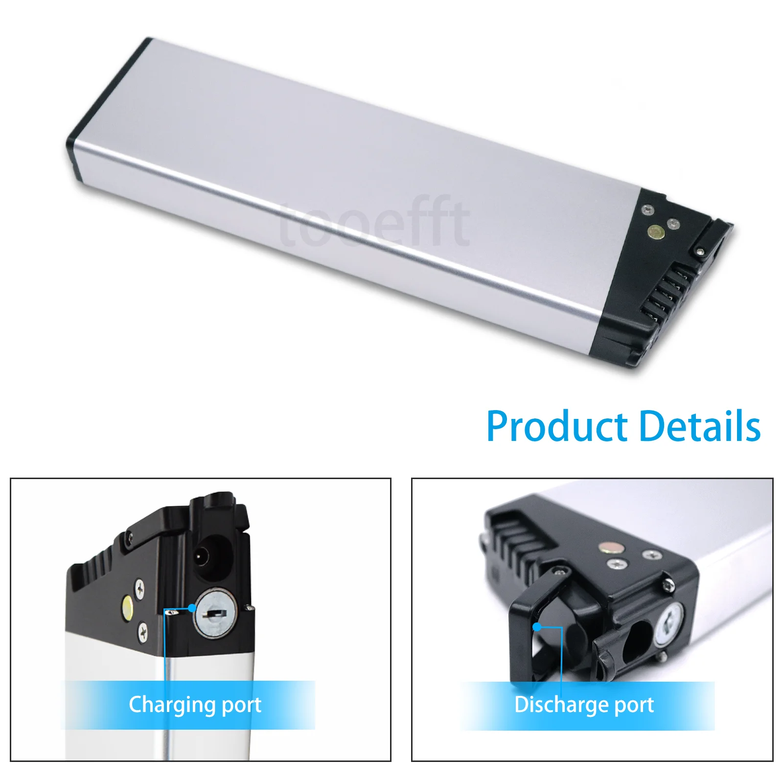 36V 10.4Ah 14Ah Folding Electric Bicycle Battery for Torrot City Surfer RichBit TOP-860 RICHBIT TOP-016 Enzo Ebike