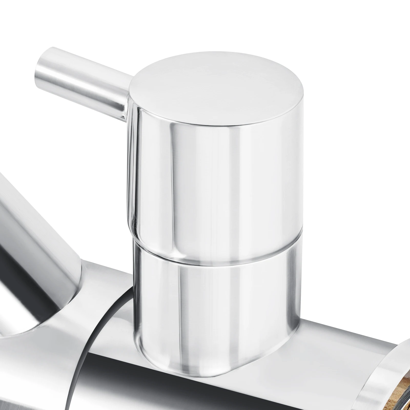 304 Stainless Steel Sink Double Open Hot and Cold Rotating Multi-function Washbasin Faucet
