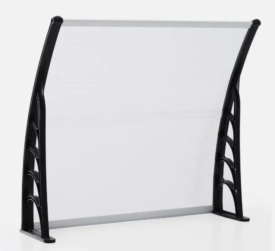 Front Door Canopy, Polycarbonate and PP Construction, Rain and Sun Protection, Easy Installation