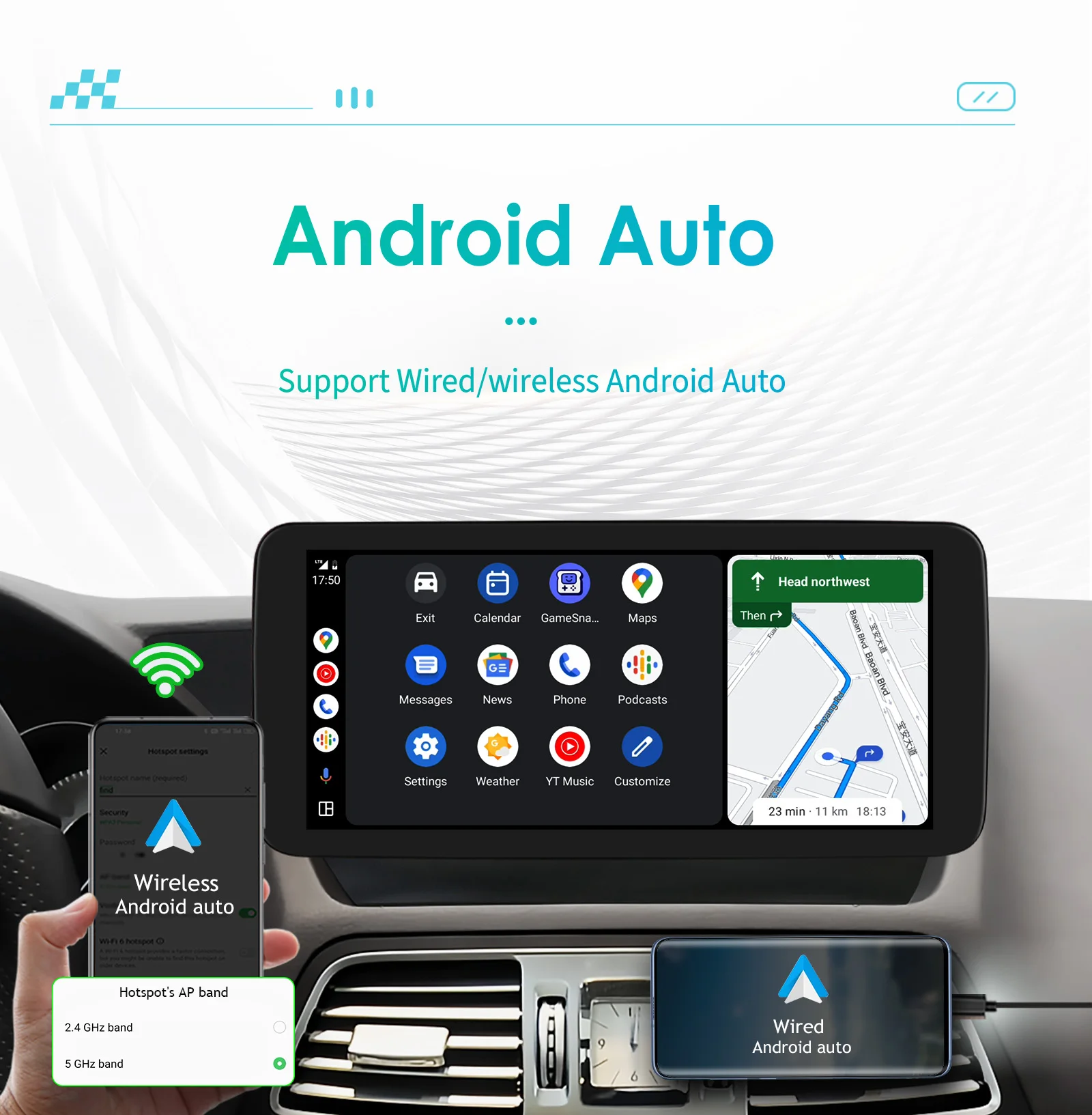 10.25"Carplay Android 13 Auto Car radio For Mercedes Benz E-Class C207 W207 A207 NTG 4.0 4.5 5.0 2-Door car intelligent system