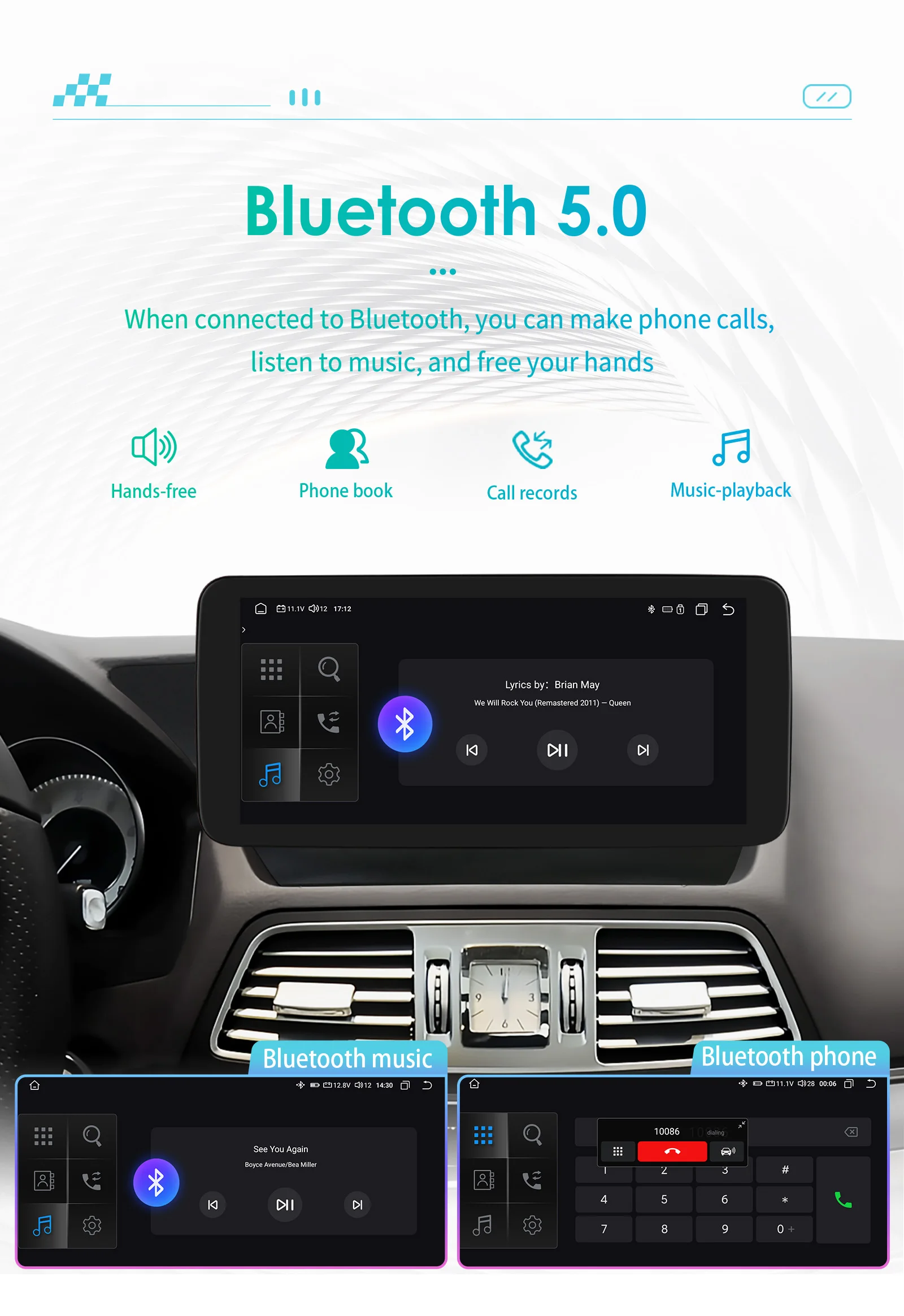 10.25"Carplay Android 13 Auto Car radio For Mercedes Benz E-Class C207 W207 A207 NTG 4.0 4.5 5.0 2-Door car intelligent system