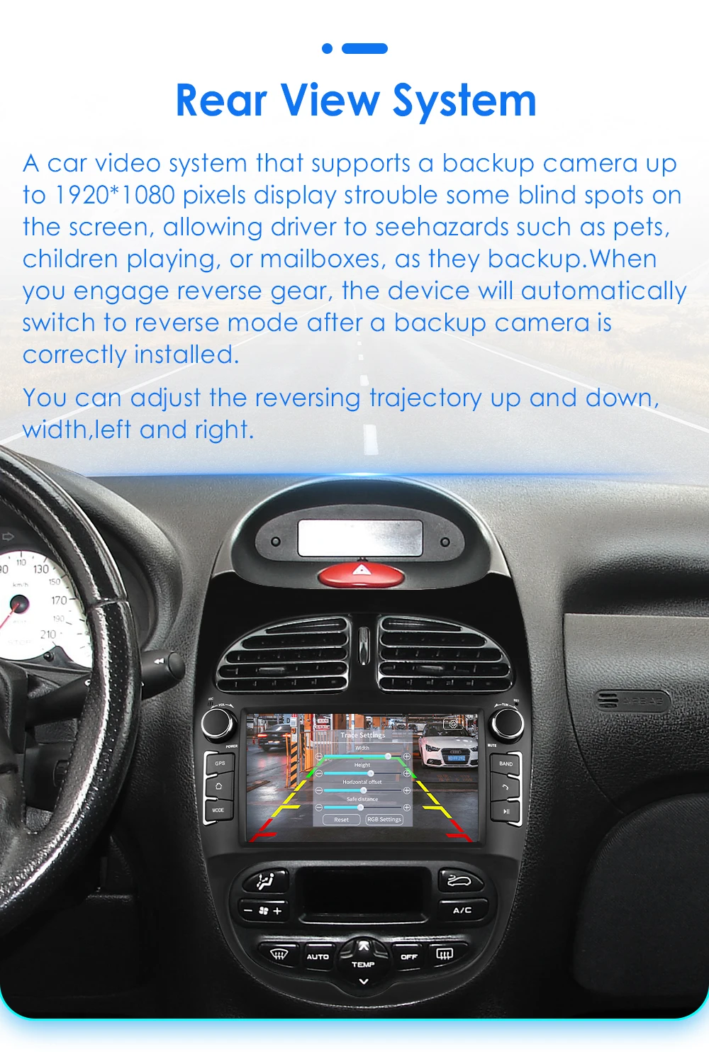 Wireless Carplay Android13 Car Radio For PEUGEOT 206 206CC 206SW 2000-2008 Car Multimedia Player GPS 2Din Autoradio 4G-LET 7862