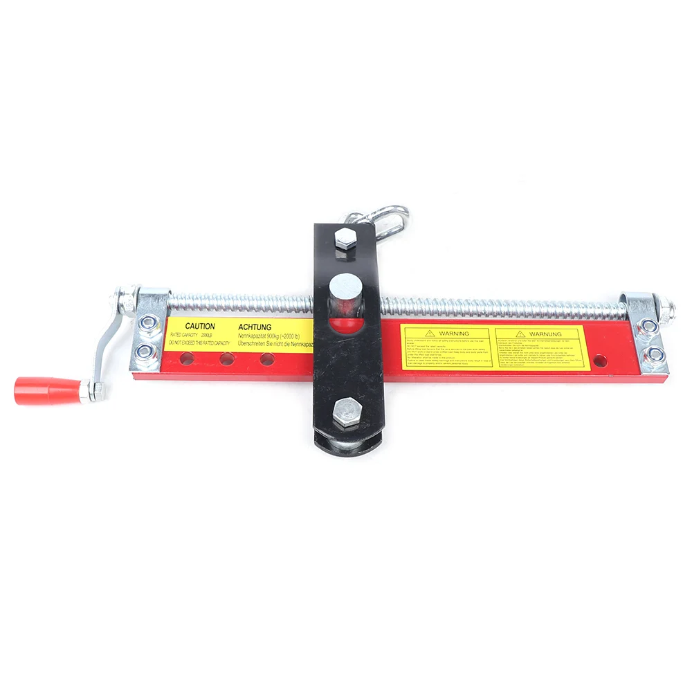 Engine Balancer Engine Load Leveler With Adjustable Crank Handle 4 Chains 900kg Capacity For Auto Engine Repair Workshop