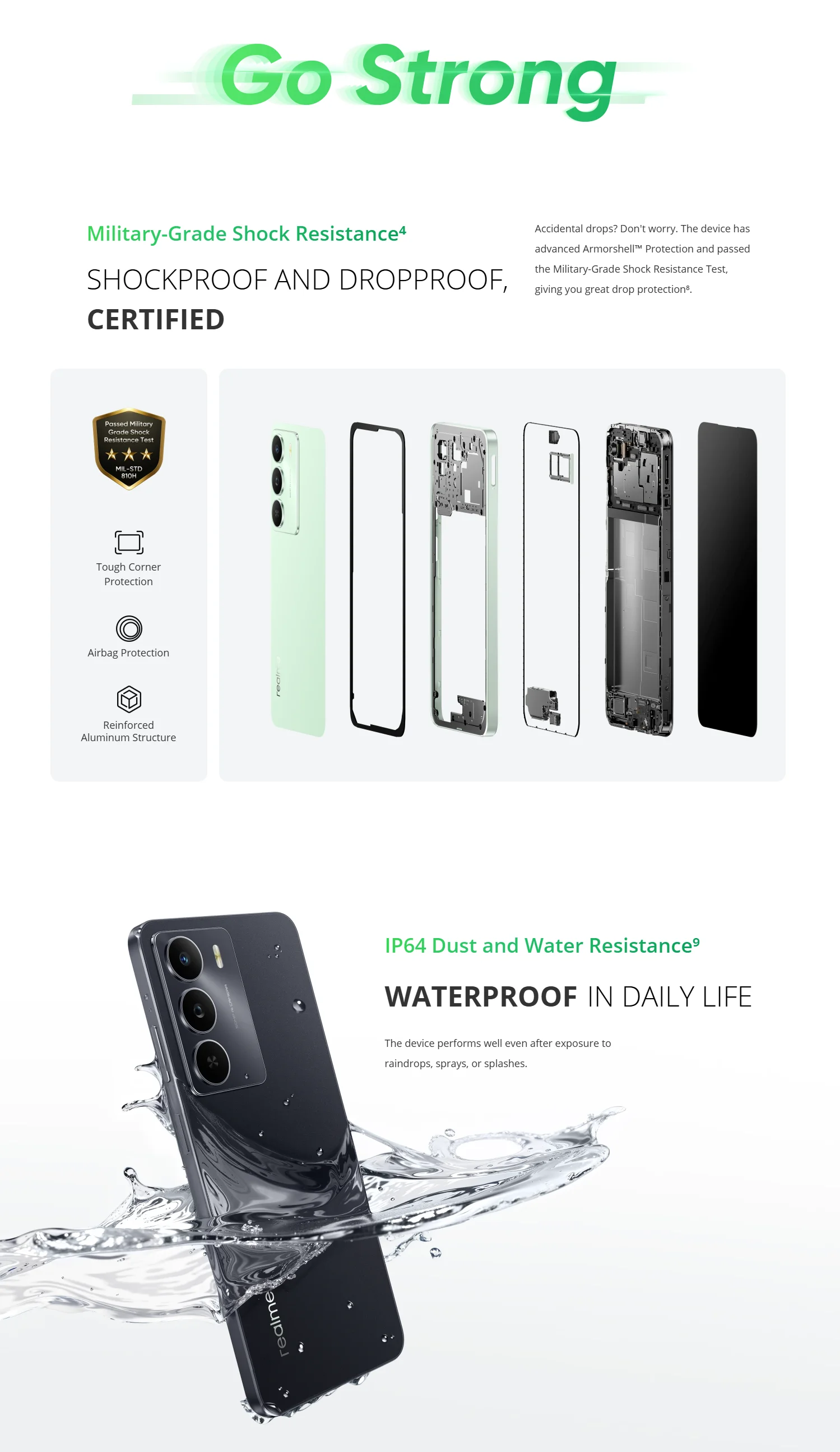 Global Version realme 14X 5G Smartphone Dimensity 6300 5G Chipset 50MP AI Camera 120Hz Eye Comfort Display 5000mAh Battery IP64