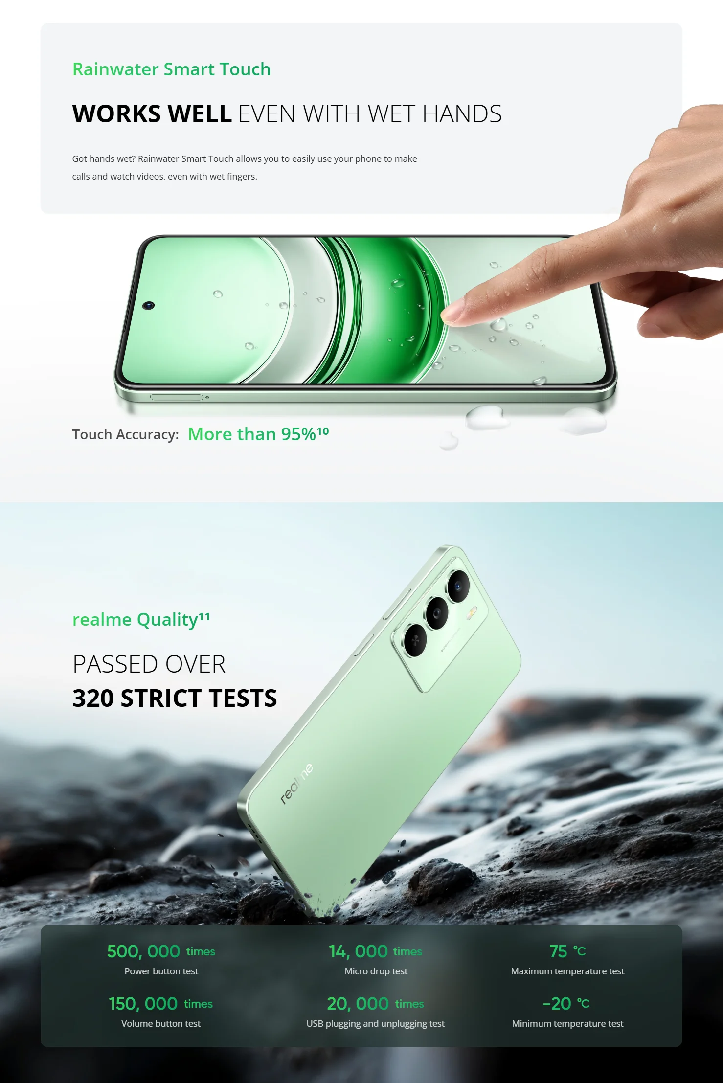 Global Version realme 14X 5G Smartphone Dimensity 6300 5G Chipset 50MP AI Camera 120Hz Eye Comfort Display 5000mAh Battery IP64