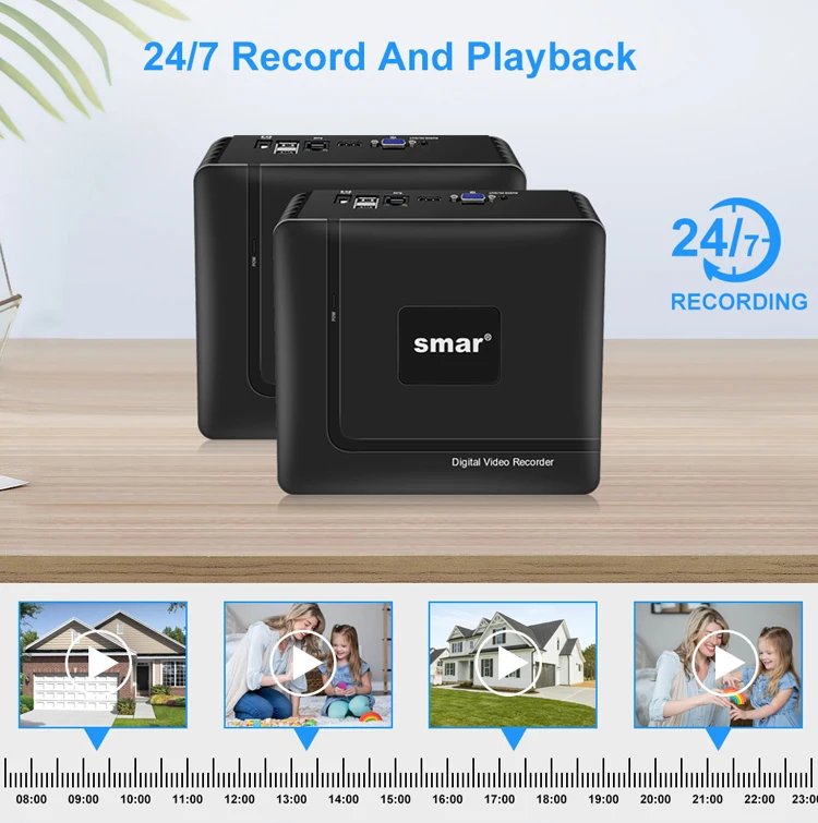Smar H.265 CCTV NVR Face Detection 10CH 16CH 32CH 36CH Max 4K Output Security Video Recorder Motion Detect P2P Onvif XMEye APP