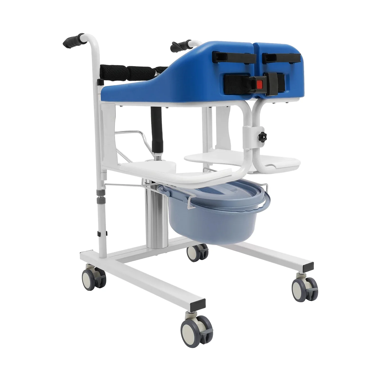 Hydraulic Patient Lifting Wheelchair for Home Transport Wheelchair Patient Lift Wheelchair