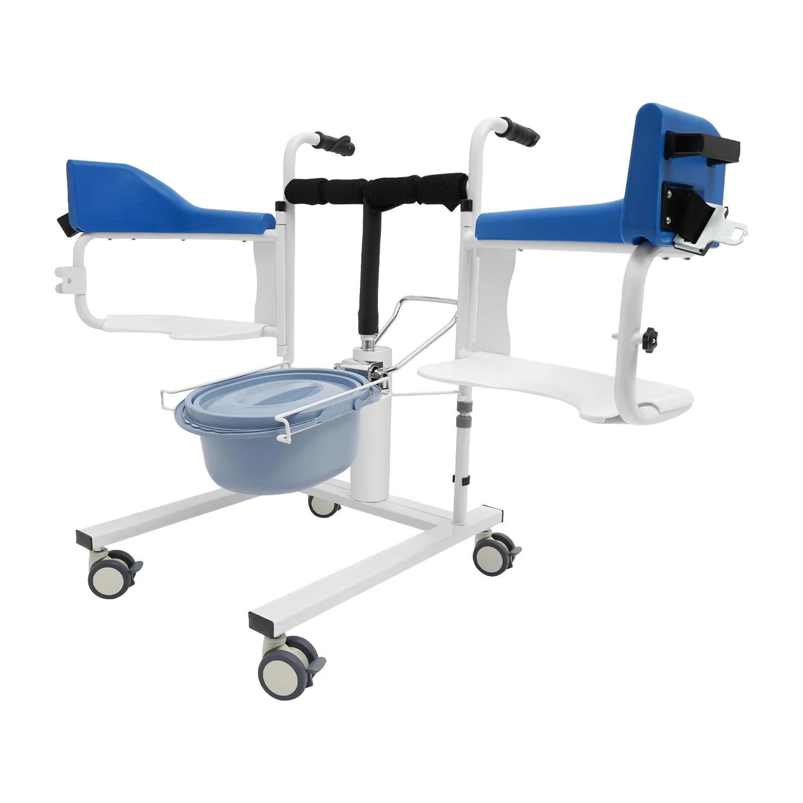 Hydraulic Patient Lifting Wheelchair for Home Transport Wheelchair Patient Lift Wheelchair